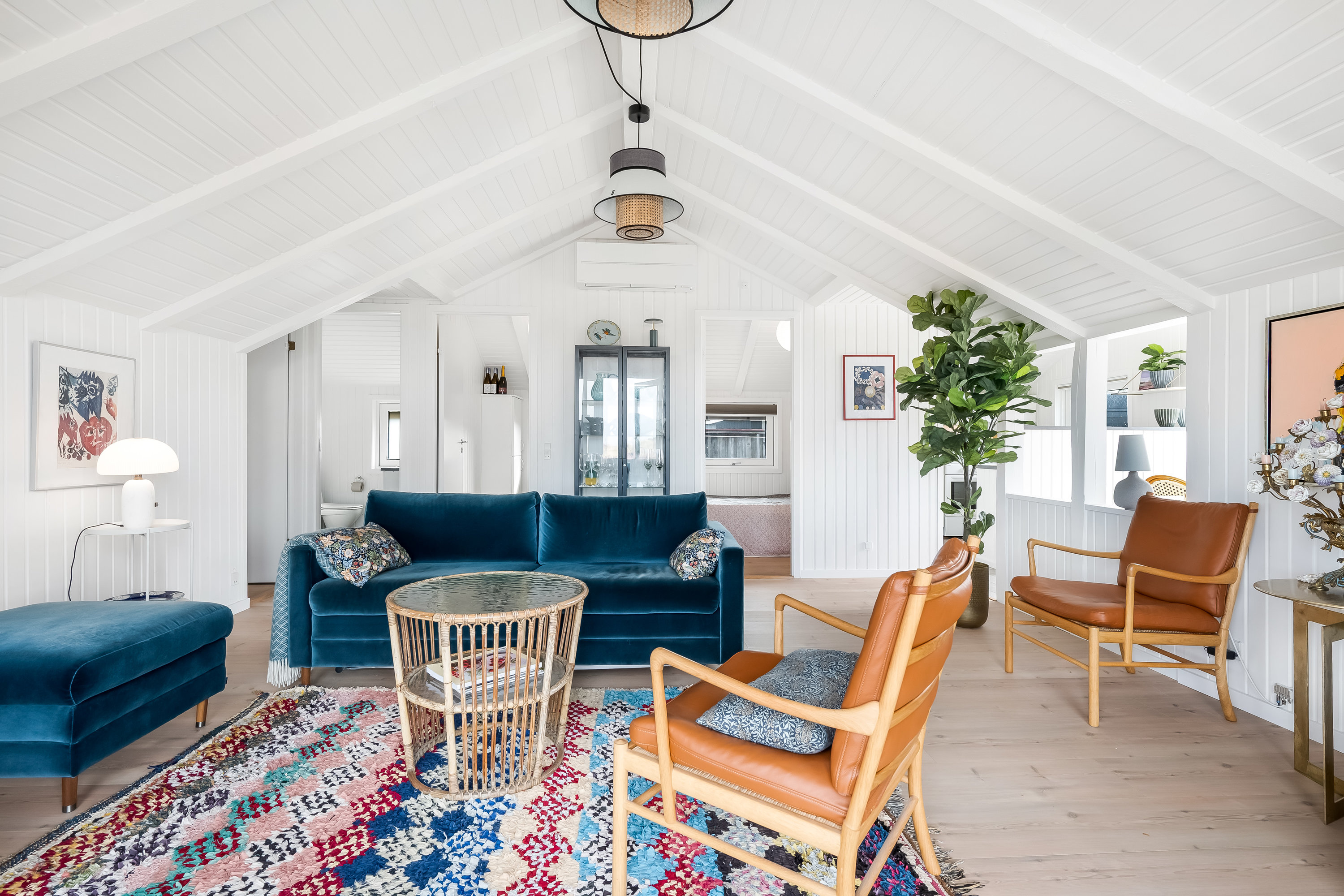 Fremhævet stue billede i fuldskærmstilstand. Billede af Søren Sørensens Dal 8, 6720 Fanø