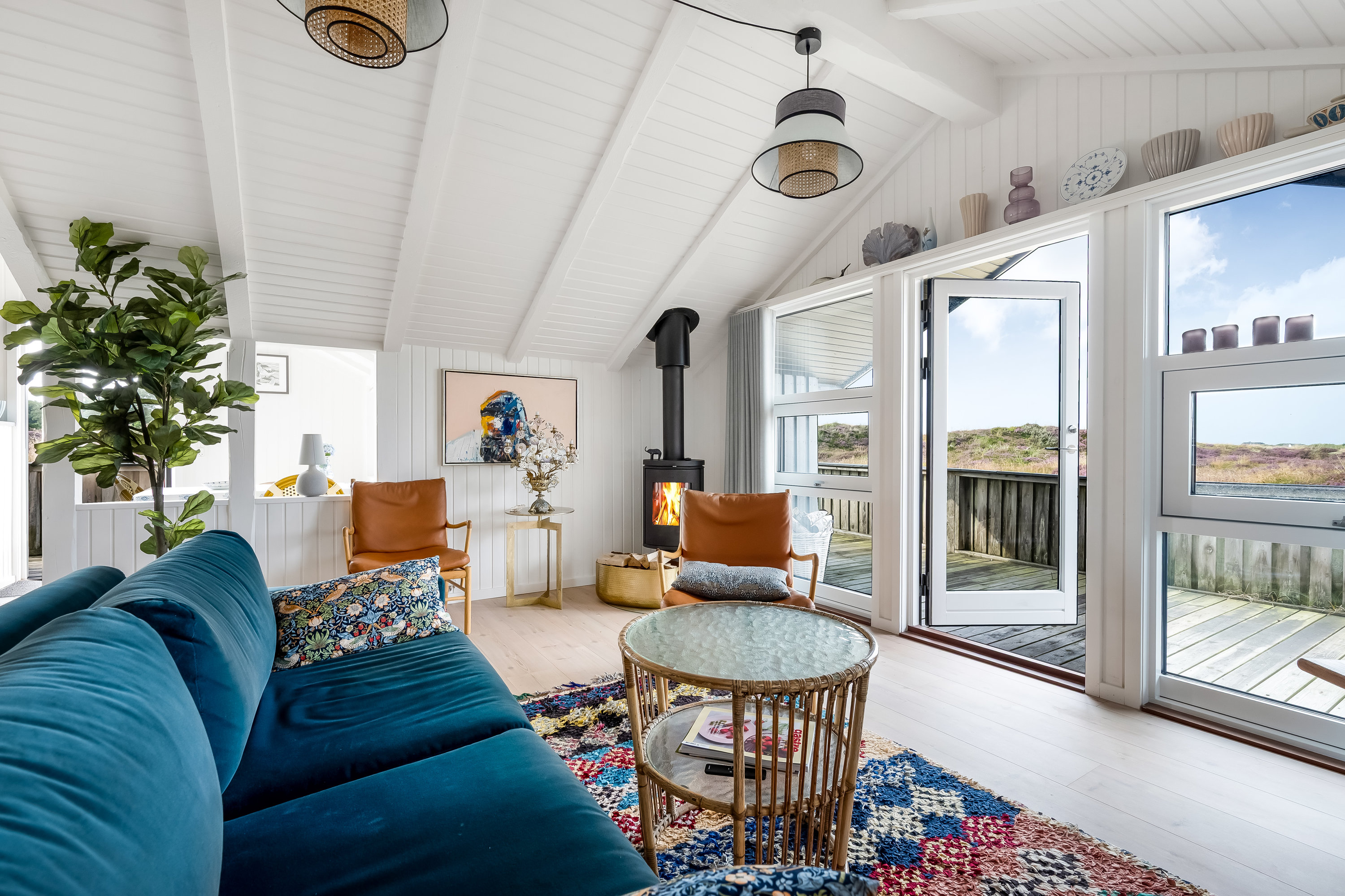 Fremhævet stue billede i fuldskærmstilstand. Billede af Søren Sørensens Dal 8, 6720 Fanø