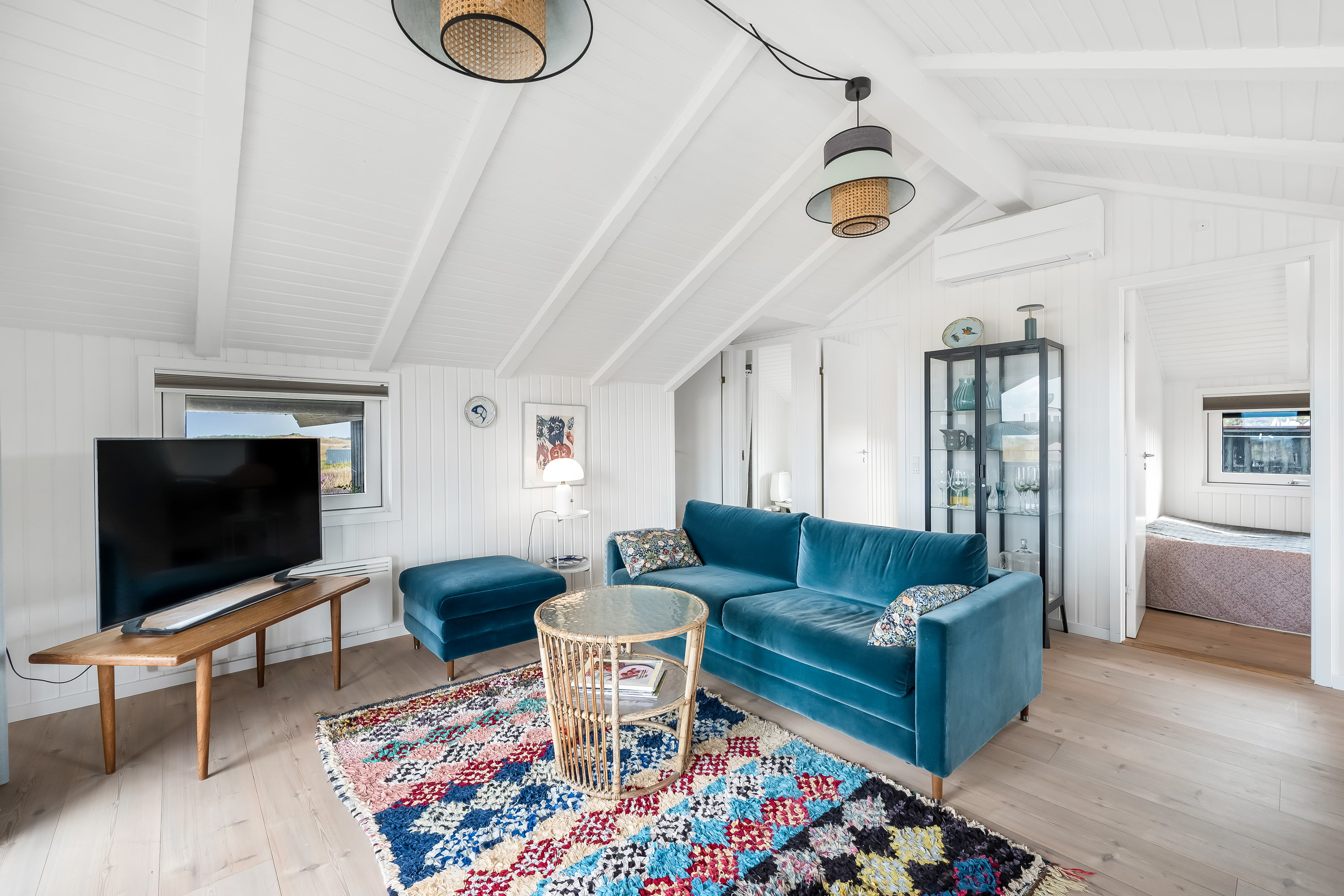 Fremhævet stue billede i fuldskærmstilstand. Billede af Søren Sørensens Dal 8, 6720 Fanø