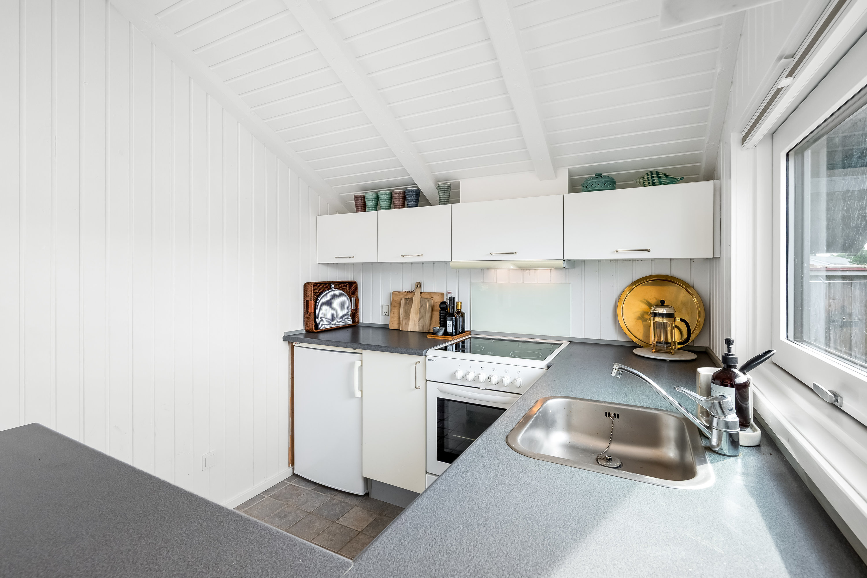 Fremhævet køkken billede i fuldskærmstilstand. Billede af Søren Sørensens Dal 8, 6720 Fanø