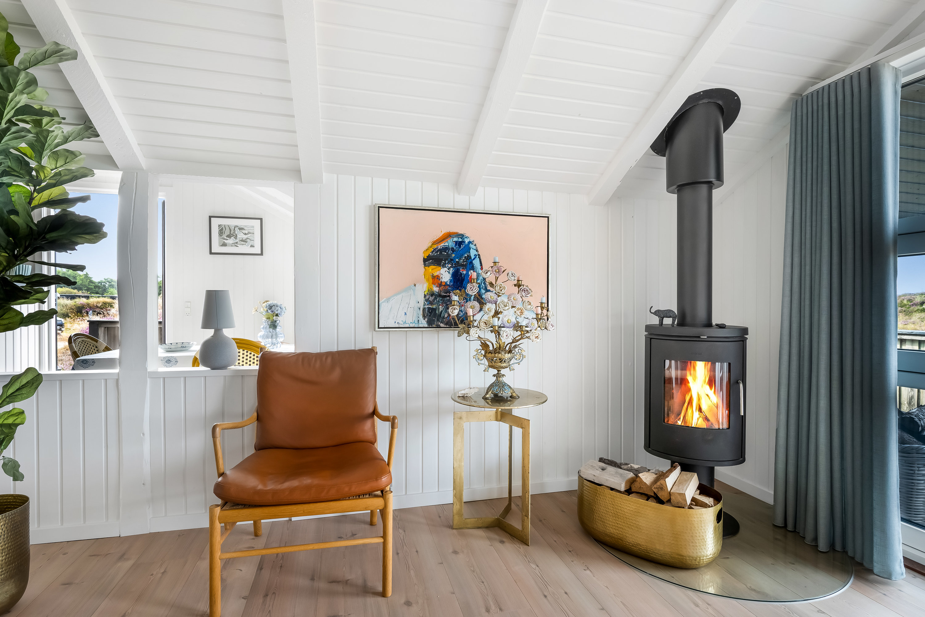 Fremhævet stue billede i fuldskærmstilstand. Billede af Søren Sørensens Dal 8, 6720 Fanø