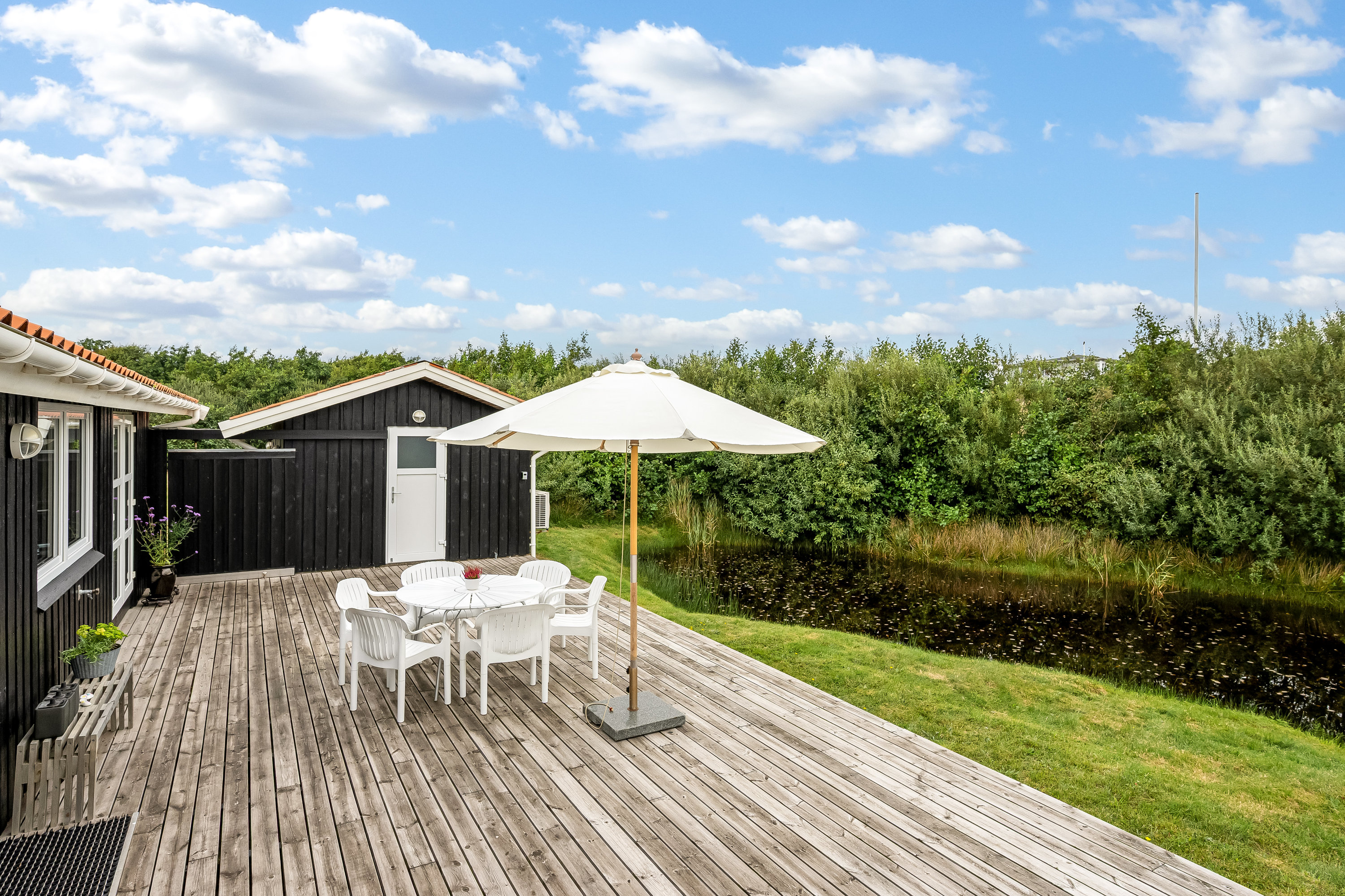 Fremhævet terrasse billede i fuldskærmstilstand. Billede af Vagtbjergvej 19, Rindby Strand, 6720 Fanø