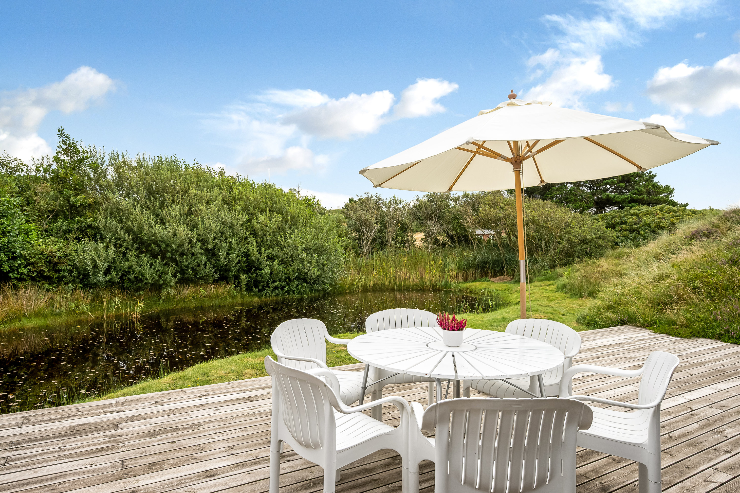 Fremhævet terrasse billede i fuldskærmstilstand. Billede af Vagtbjergvej 19, Rindby Strand, 6720 Fanø