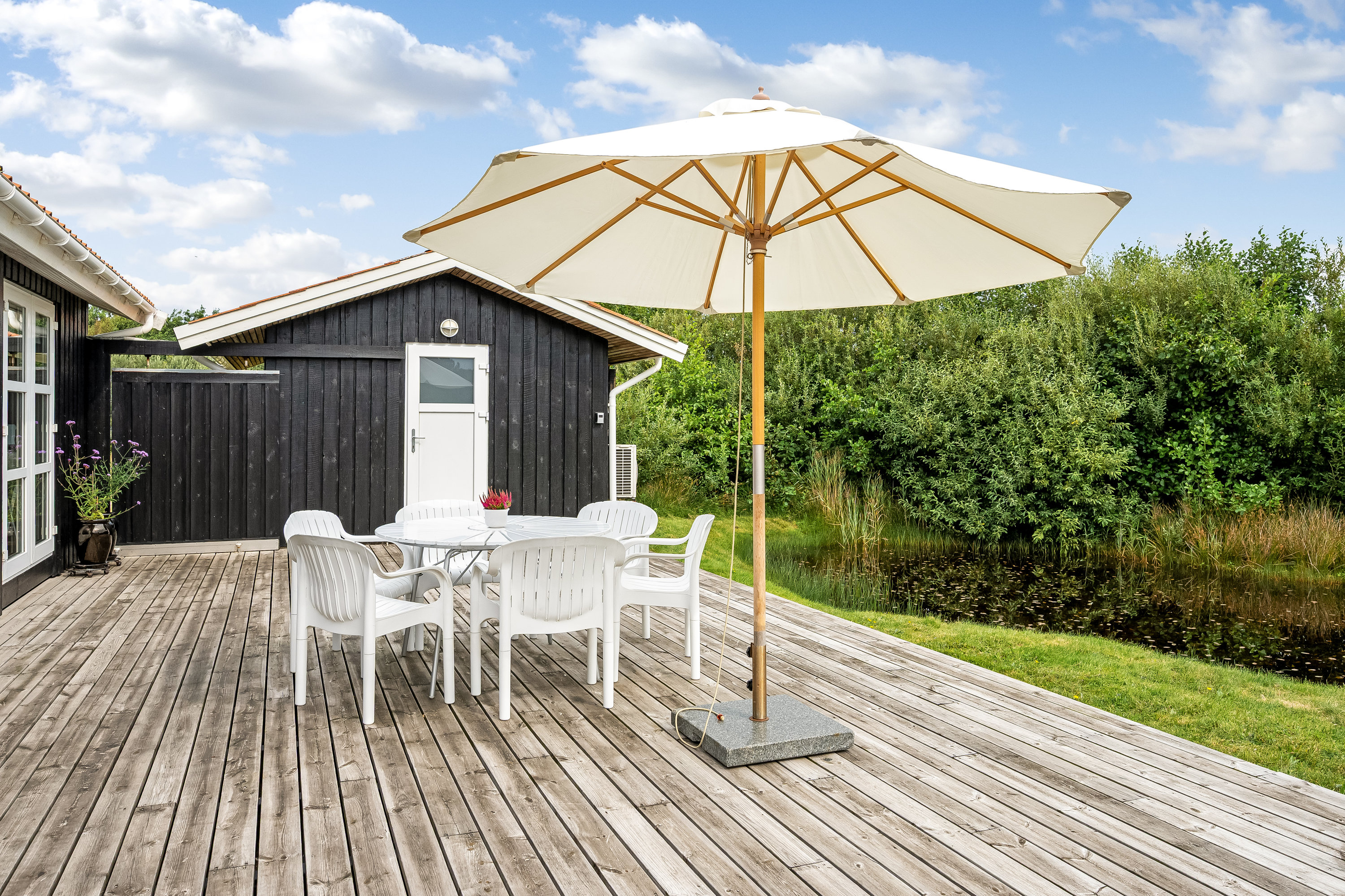 Fremhævet terrasse billede i fuldskærmstilstand. Billede af Vagtbjergvej 19, Rindby Strand, 6720 Fanø