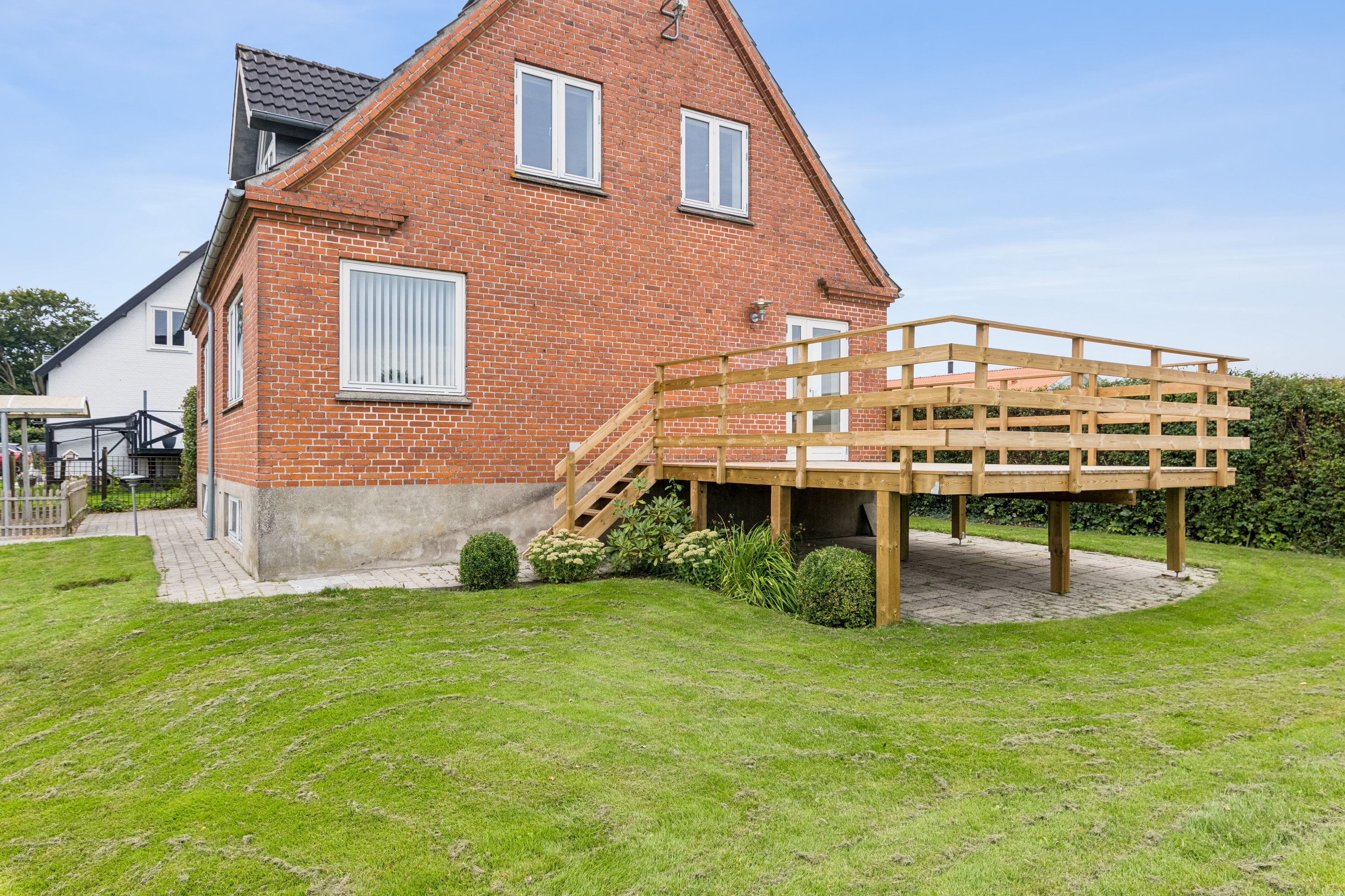 Fremhævet terrasse billede i fuldskærmstilstand. Billede af Hannerupvej 285, 9500 Hobro