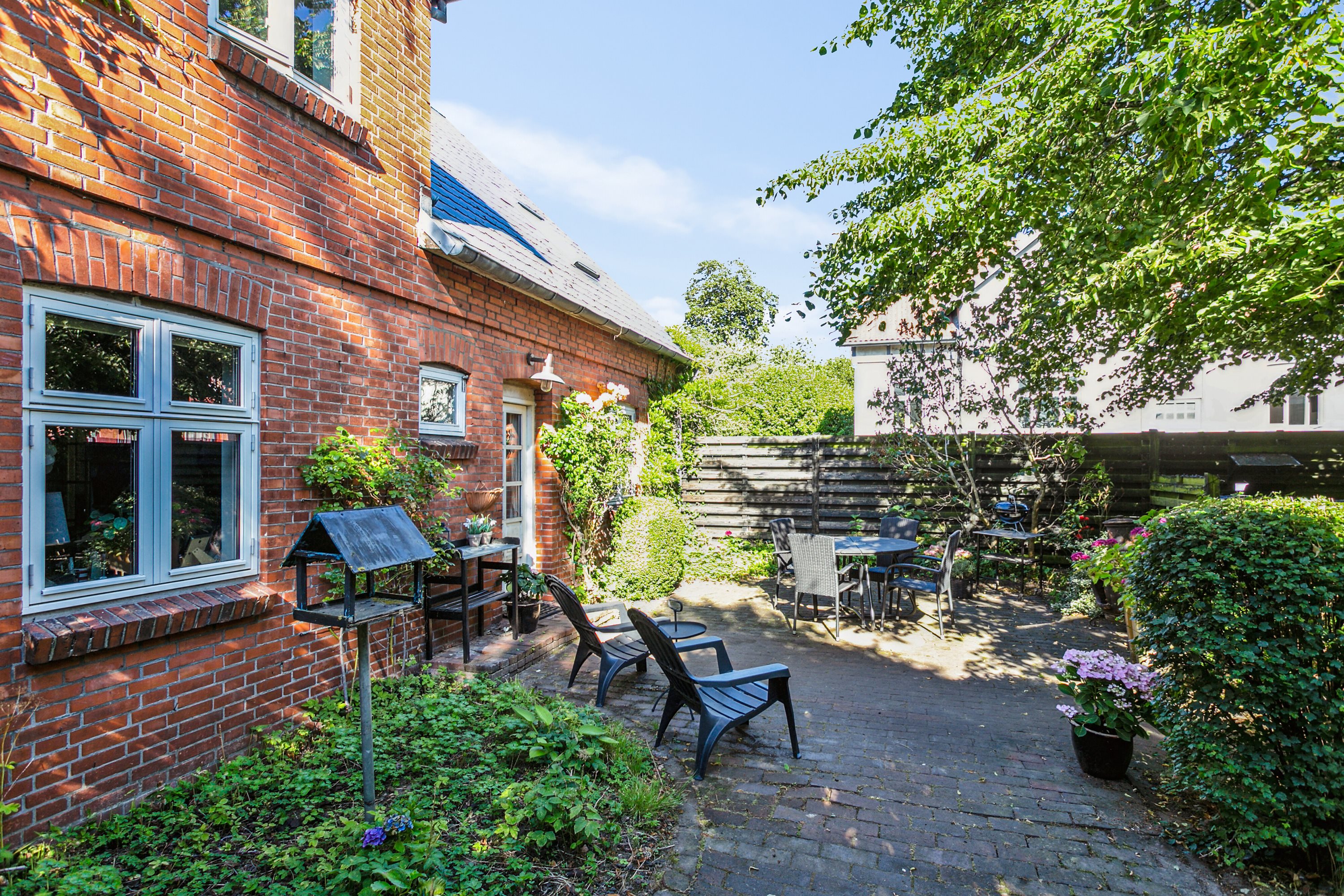 Fremhævet terrasse billede i fuldskærmstilstand. Billede af Asylgade 14, 8300 Odder