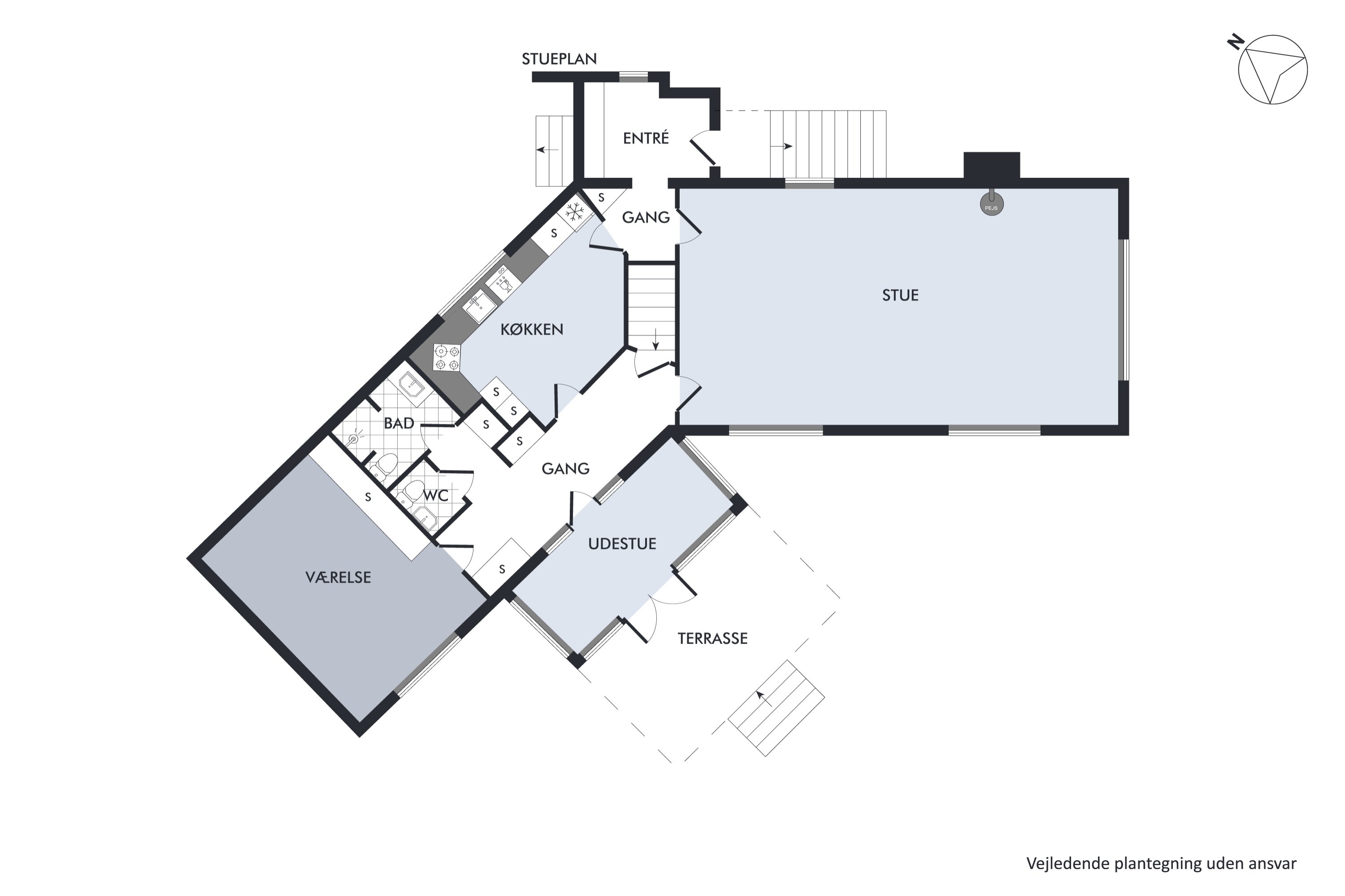 Plantegninger billede af Tebbestrupvej 74, 8940 Randers SV
