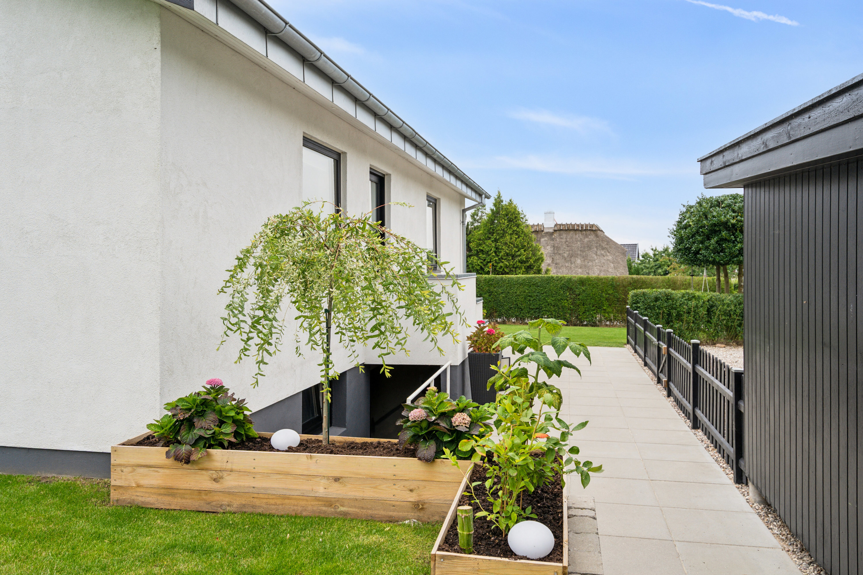 Fremhævet set fra haven  billede i fuldskærmstilstand. Billede af Rantzausmindevej 122, 5700 Svendborg