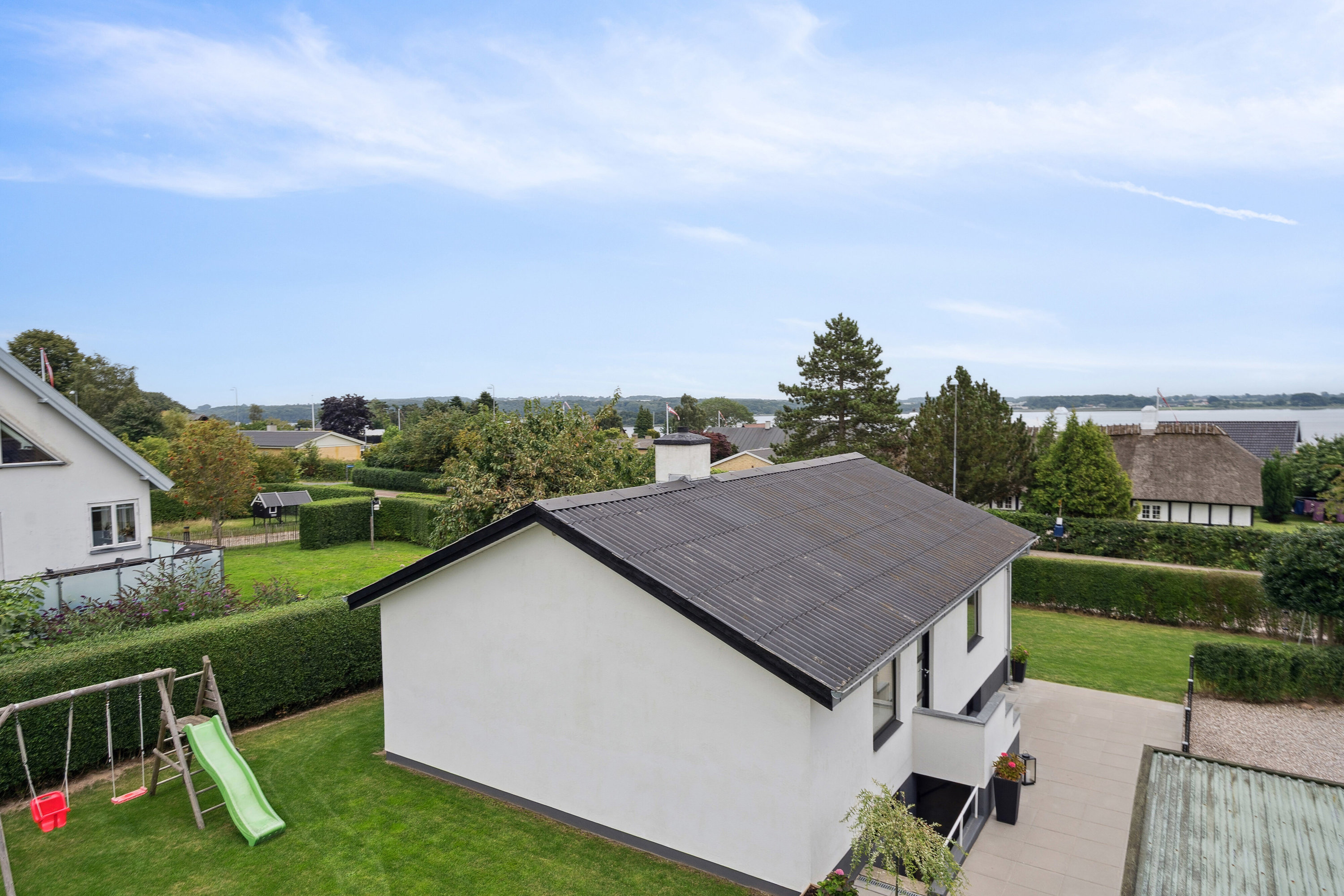 Fremhævet udendørs billede i fuldskærmstilstand. Billede af Rantzausmindevej 122, 5700 Svendborg