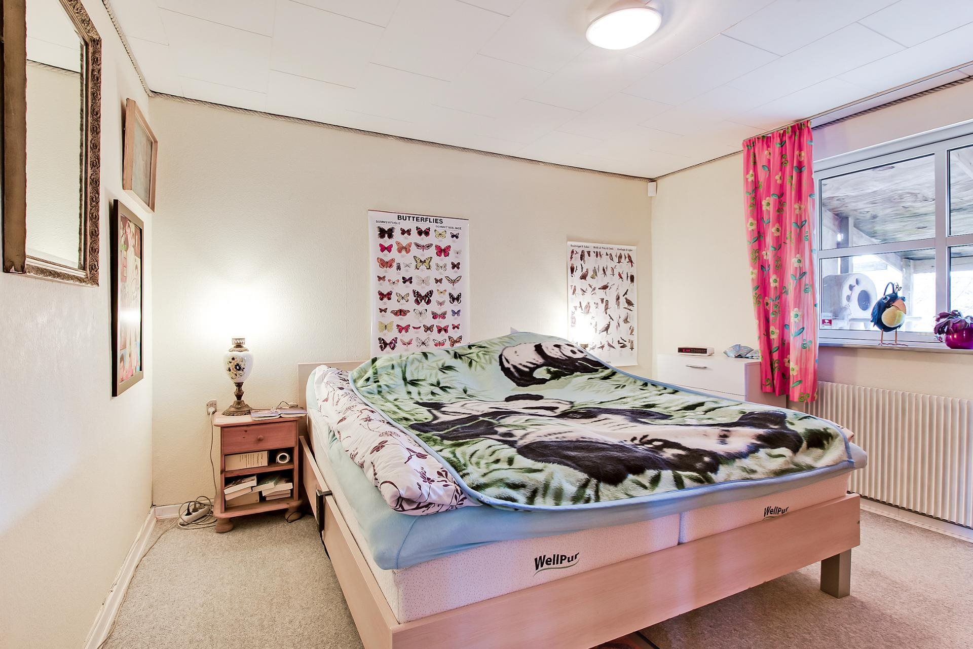 Fremhævet soveværelse billede i fuldskærmstilstand. Billede af Tukærvej 2, Hjorthede, 8850 Bjerringbro