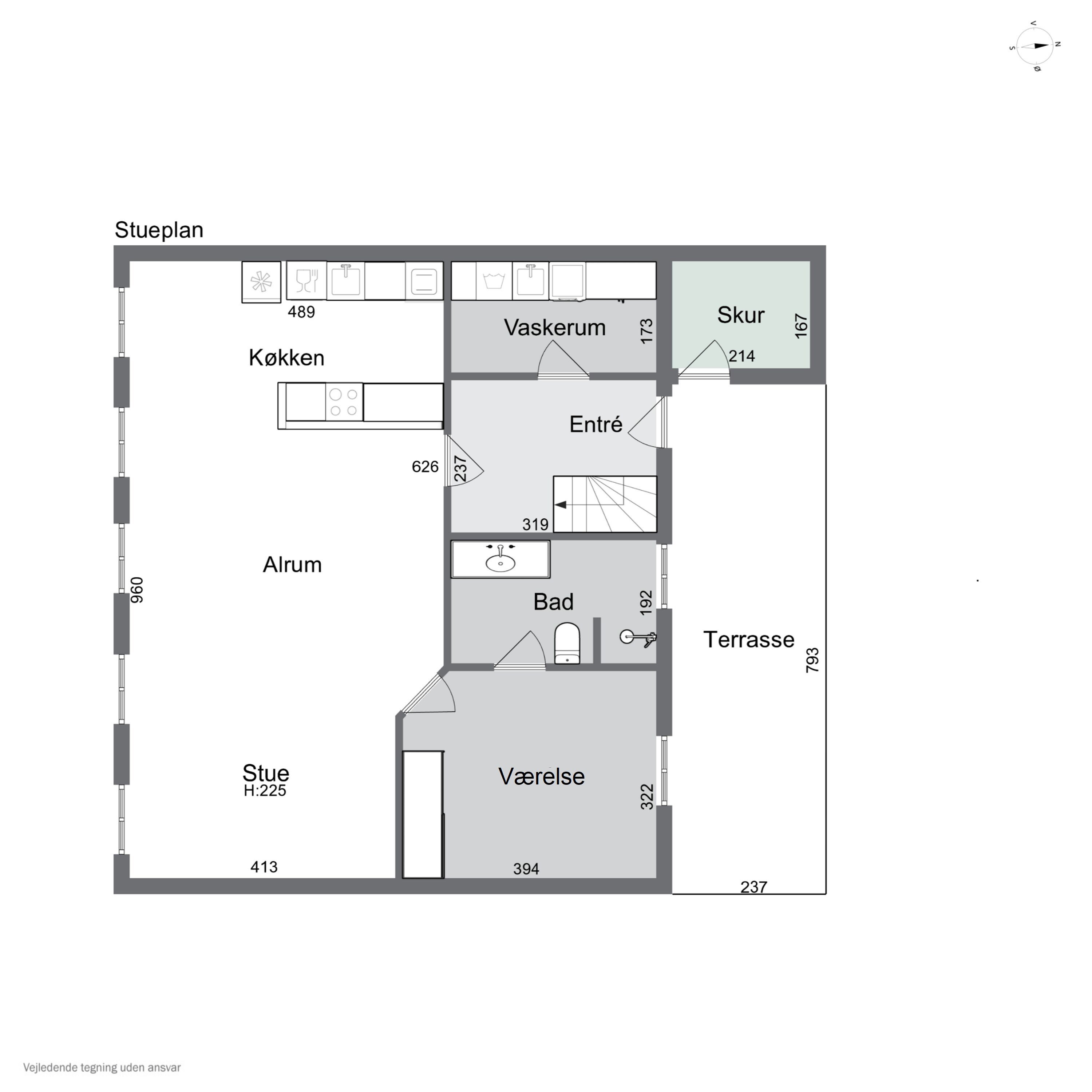 Plantegninger billede af Østre Messegade 9A, 2650 Hvidovre