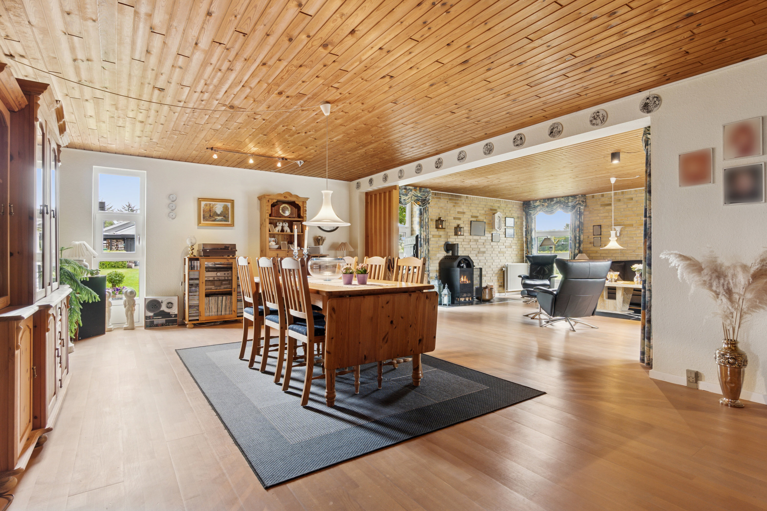 Fremhævet spisestue billede i fuldskærmstilstand. Billede af Blommevej 6, 7741 Frøstrup