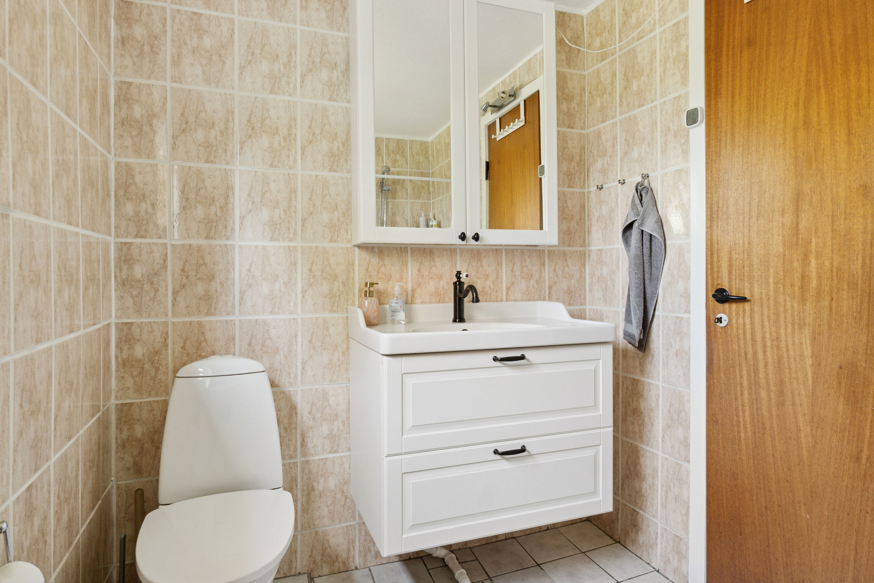 Fremhævet badeværelse billede i fuldskærmstilstand. Billede af Fugleholmvej 4, Hejninge, 4200 Slagelse