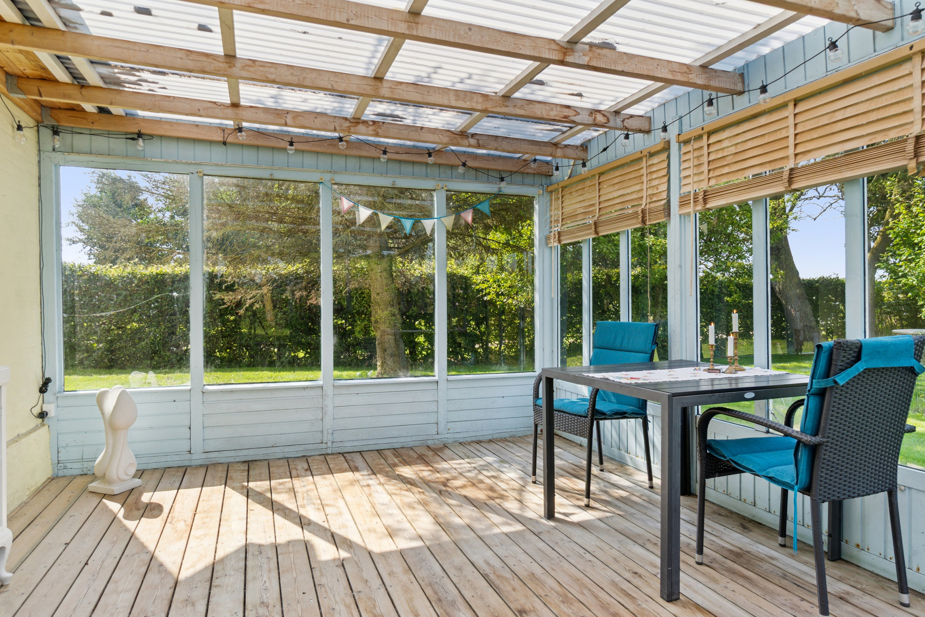 Fremhævet udestue billede i fuldskærmstilstand. Billede af Fugleholmvej 4, Hejninge, 4200 Slagelse