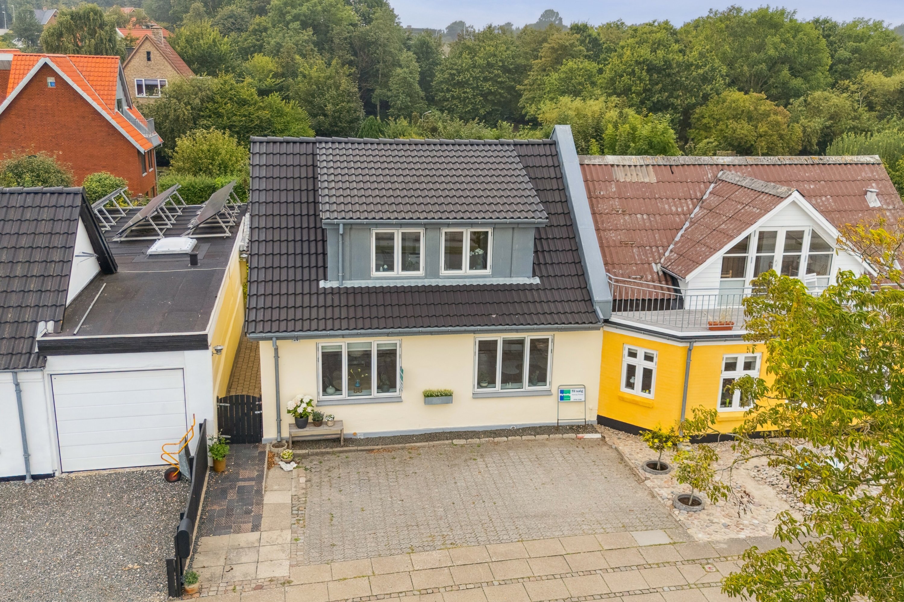 Fremhævet set fra haven billede i fuldskærmstilstand. Billede af Simons Bakke 24, Tilsted, 7700 Thisted
