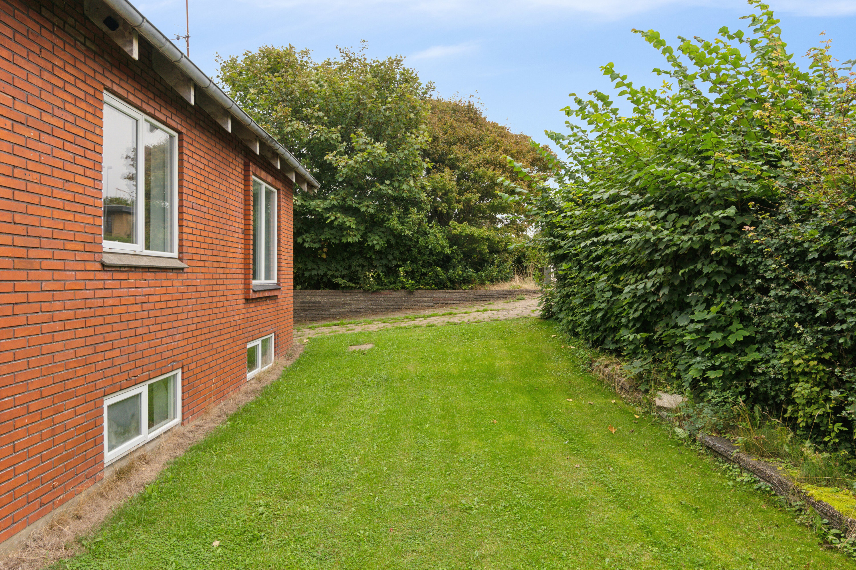 Fremhævet set fra haven billede i fuldskærmstilstand. Billede af Sønder Alle 37, 7760 Hurup Thy