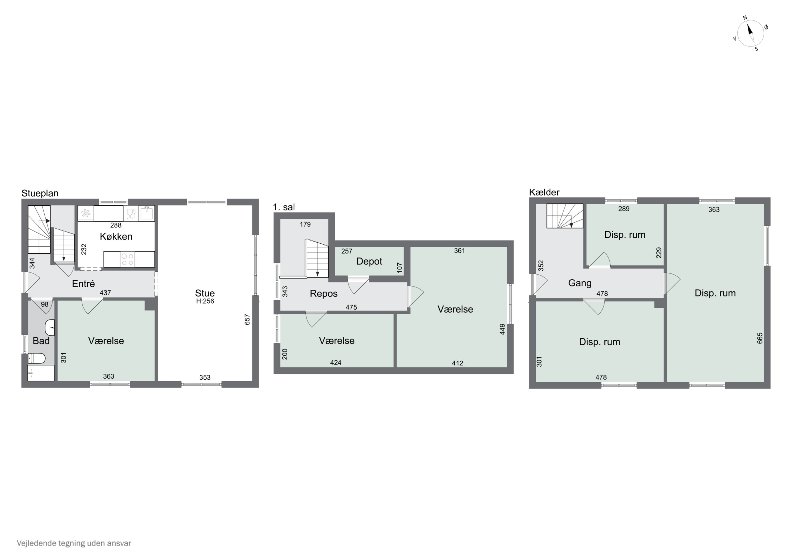 Plantegninger billede af Sønder Alle 37, 7760 Hurup Thy