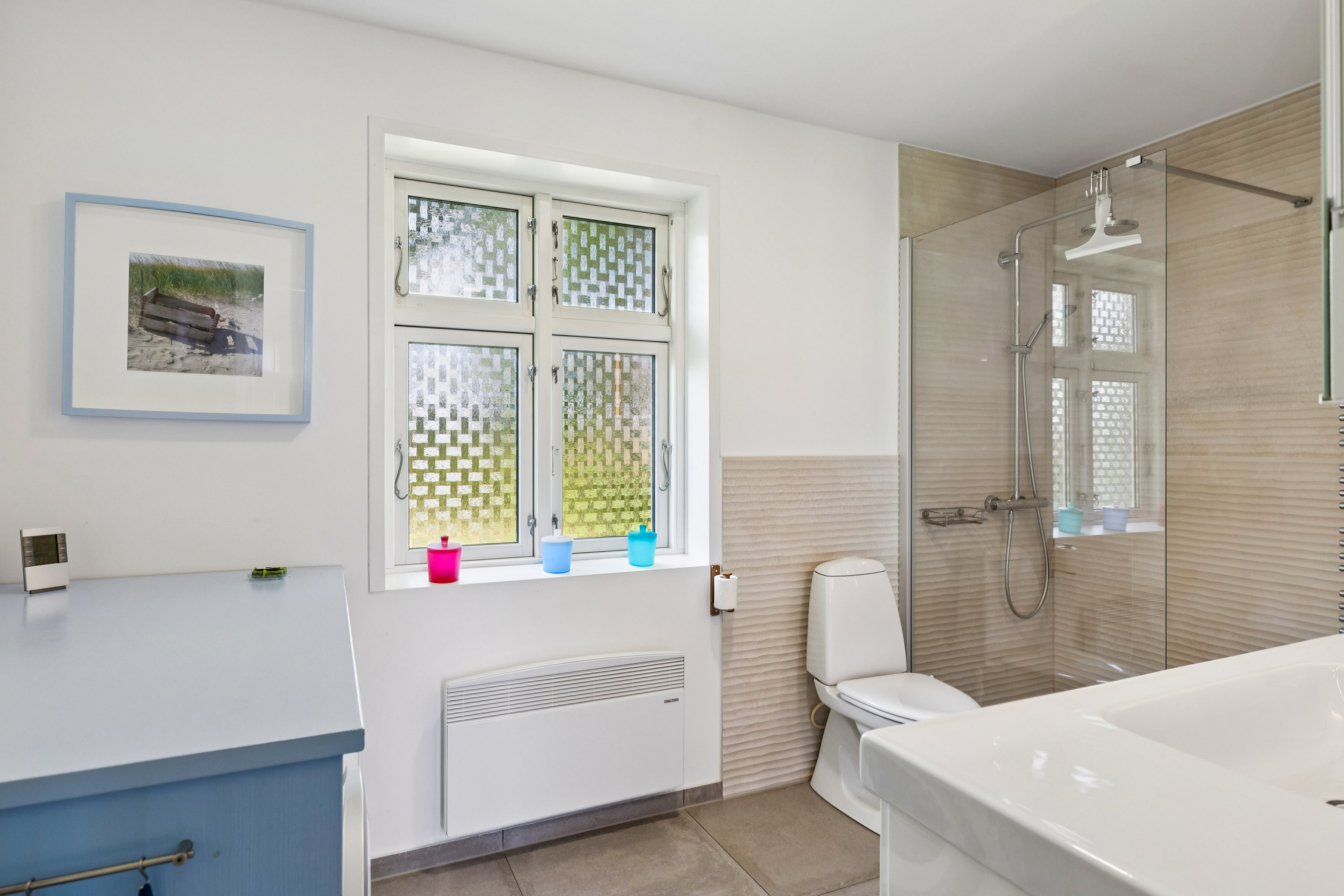 Fremhævet badeværelse billede i fuldskærmstilstand. Billede af Mandø Byvej 13, Mandø, 6760 Ribe