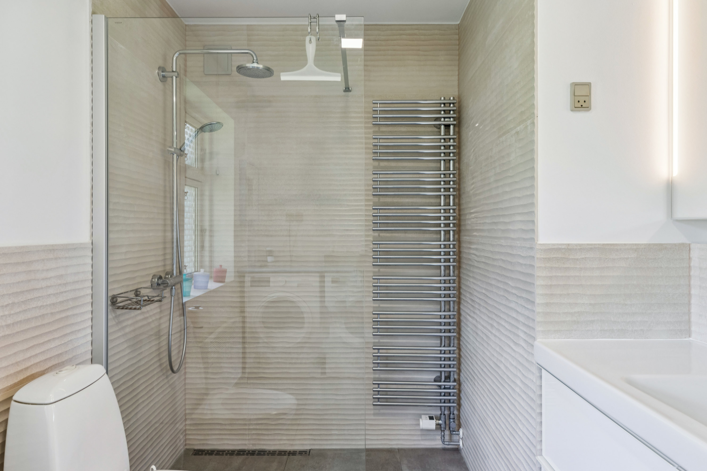 Fremhævet badeværelse billede i fuldskærmstilstand. Billede af Mandø Byvej 13, Mandø, 6760 Ribe