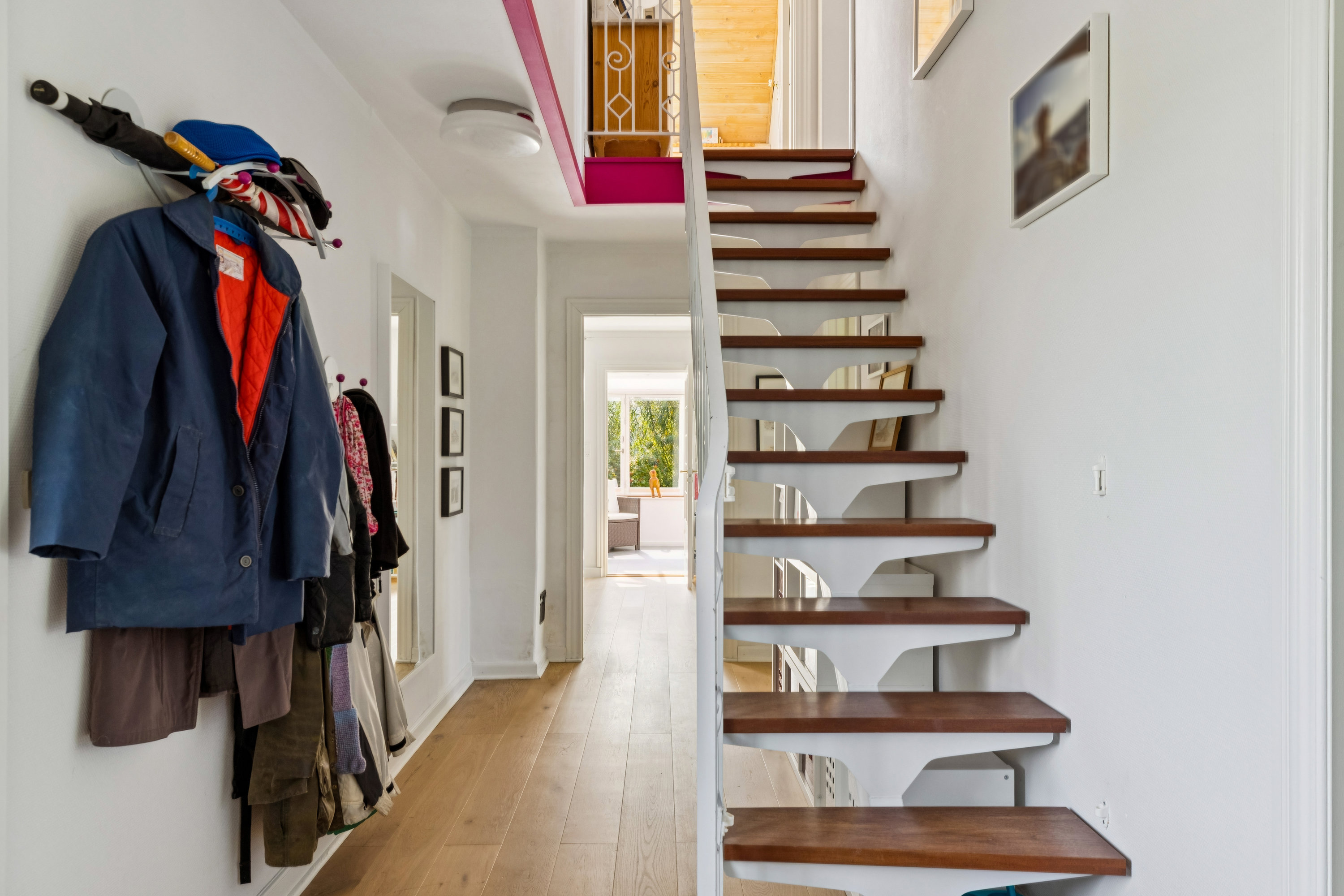 Fremhævet trappe billede i fuldskærmstilstand. Billede af Mandø Byvej 13, Mandø, 6760 Ribe