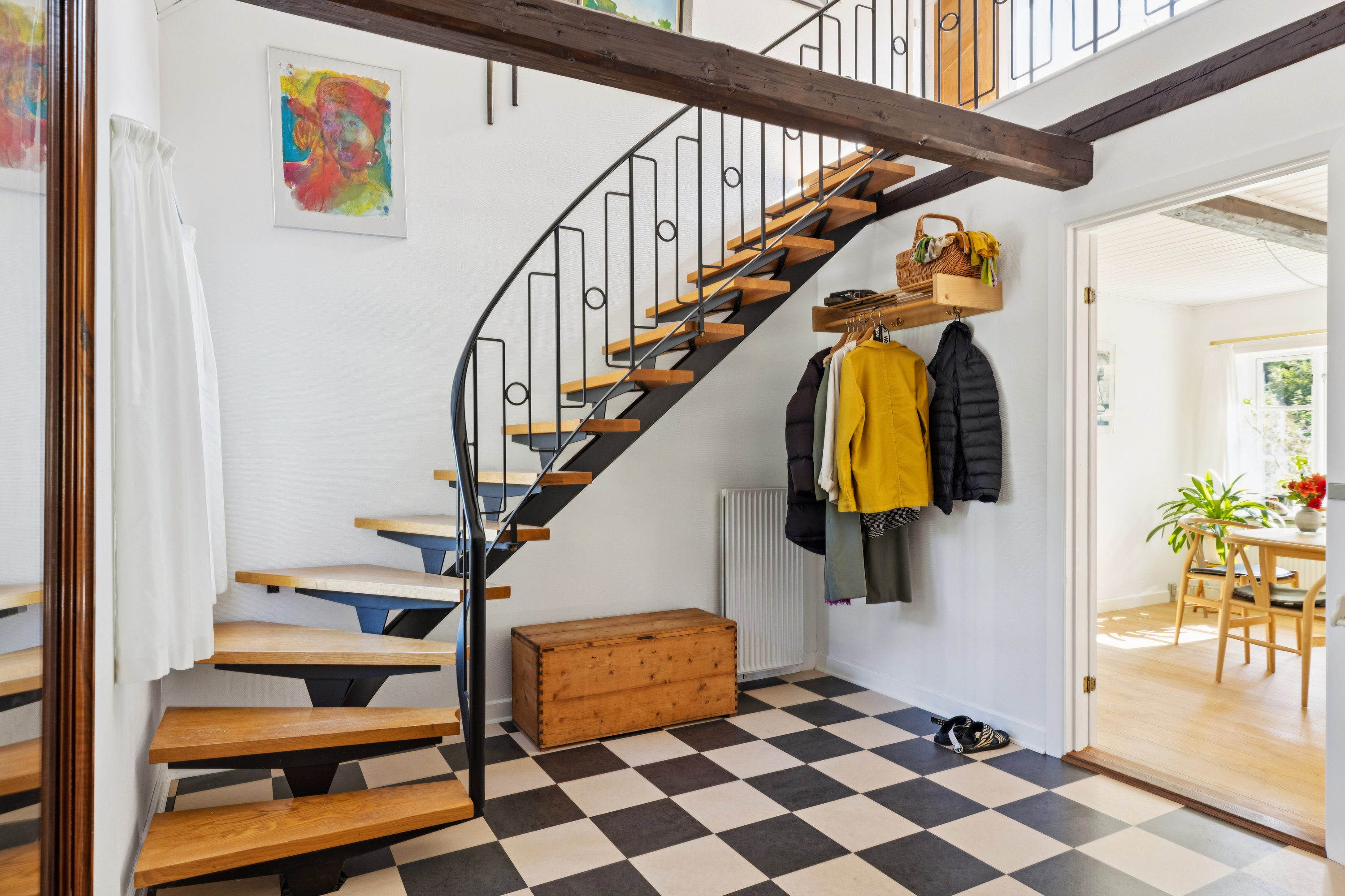 Fremhævet hall billede i fuldskærmstilstand. Billede af Møllehusvej 4, Skallebæk, 6760 Ribe