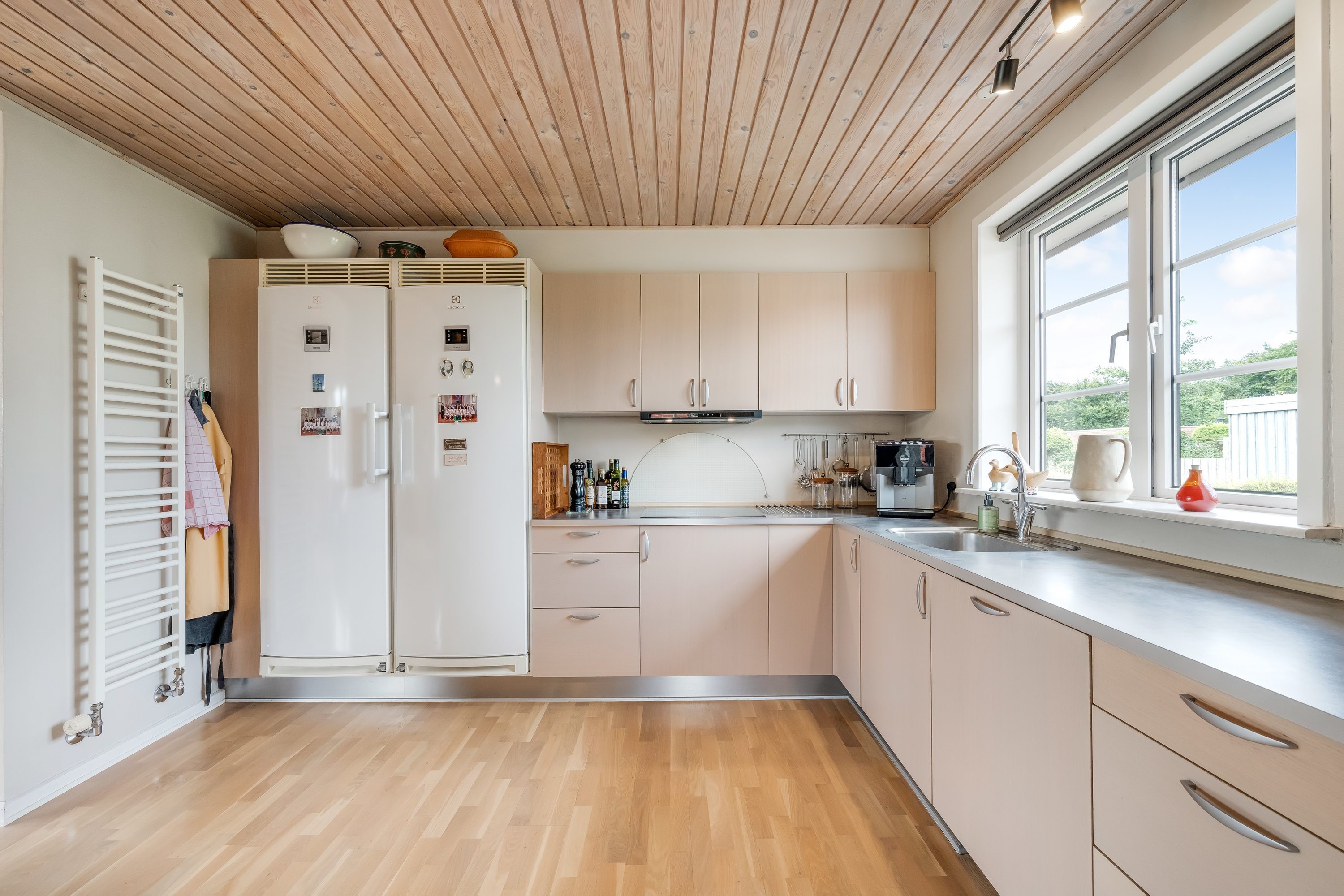 Fremhævet køkken billede i fuldskærmstilstand. Billede af Markledet 55, 6950 Ringkøbing