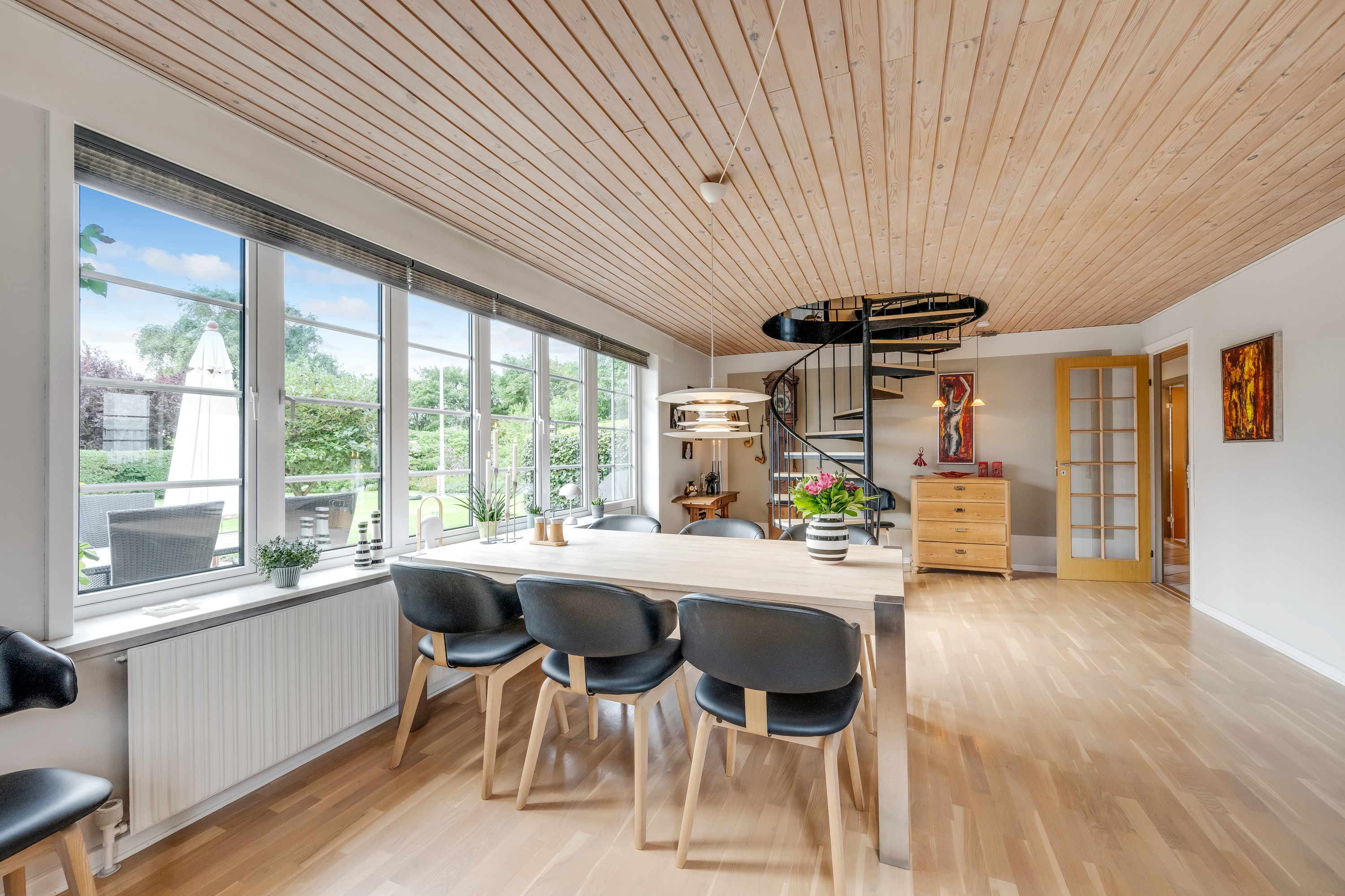 Fremhævet stue billede i fuldskærmstilstand. Billede af Markledet 55, 6950 Ringkøbing