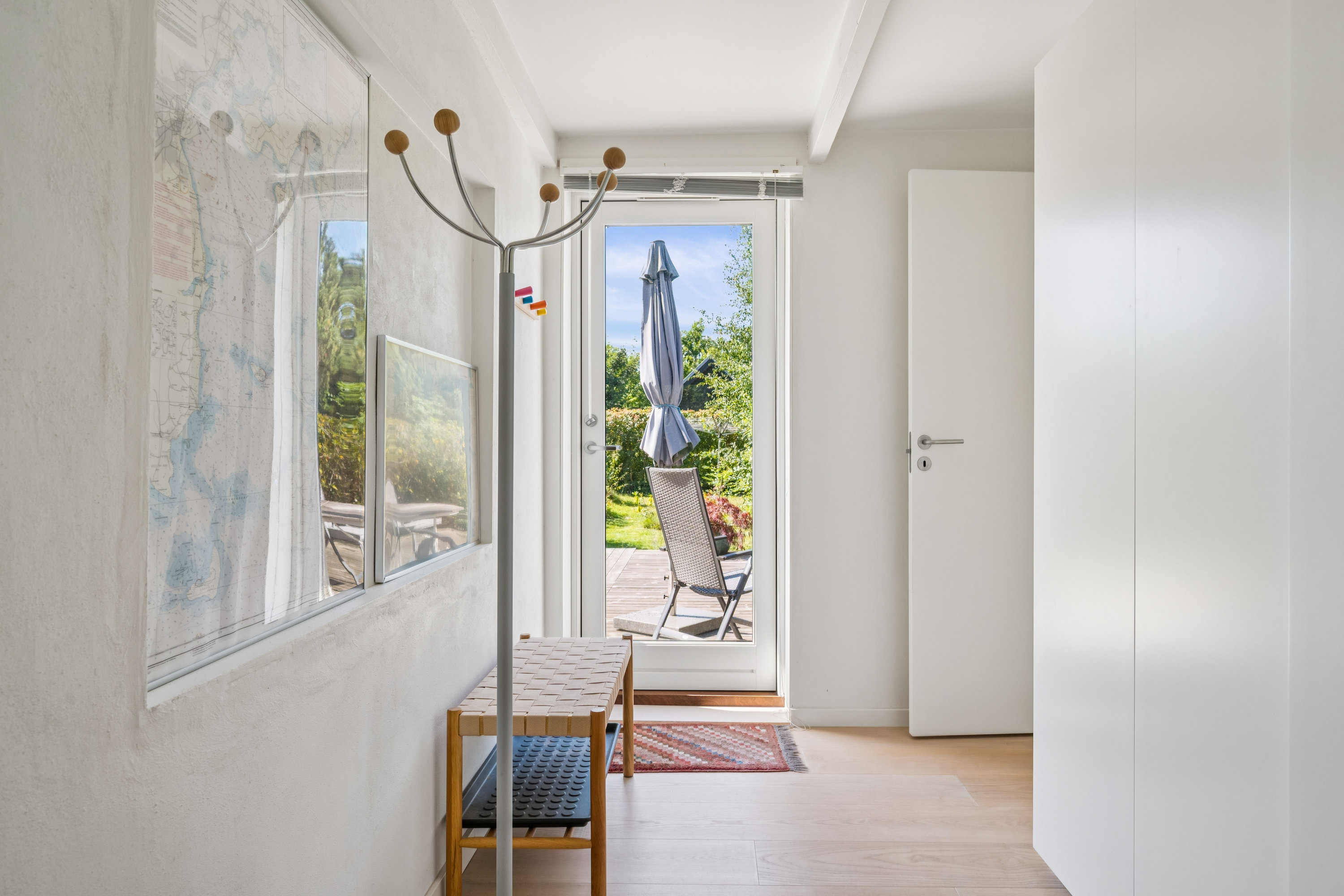 Fremhævet gang billede i fuldskærmstilstand. Billede af Skovvej 4, Skødshoved Strand, 8420 Knebel