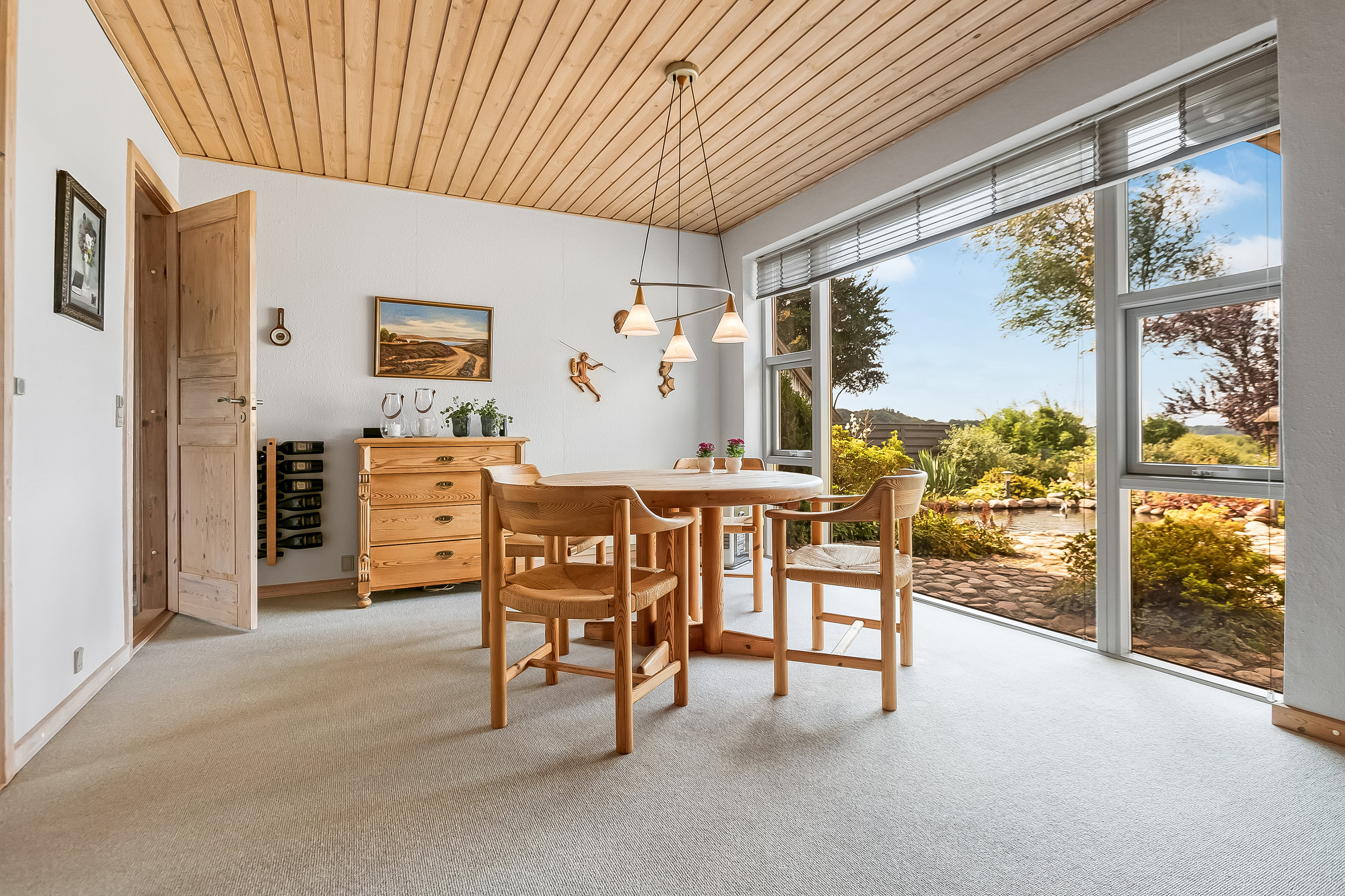 Fremhævet spisestue billede i fuldskærmstilstand. Billede af Prangervej 14, Dons, 6051 Almind