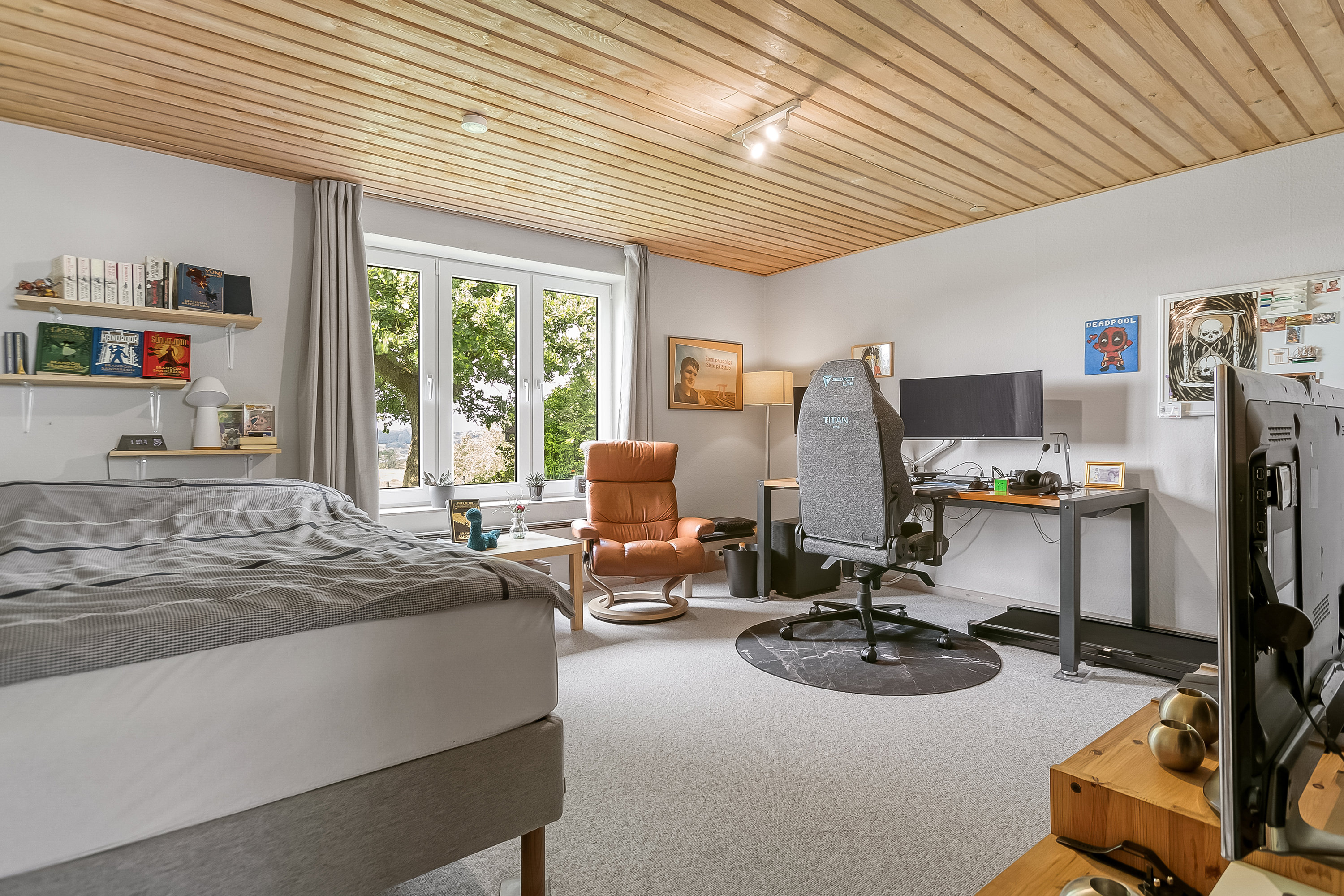 Fremhævet værelse billede i fuldskærmstilstand. Billede af Prangervej 14, Dons, 6051 Almind