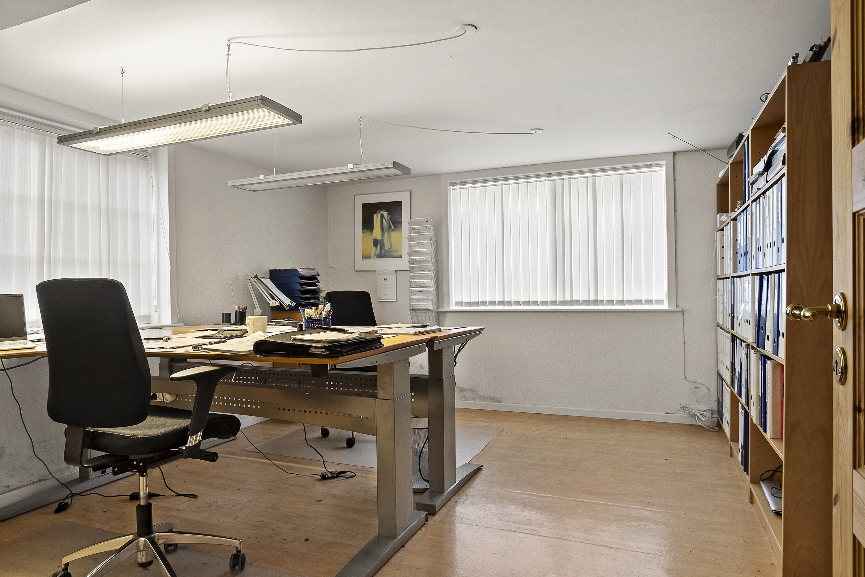 Fremhævet kontor billede i fuldskærmstilstand. Billede af Tværgade 17, 6621 Gesten