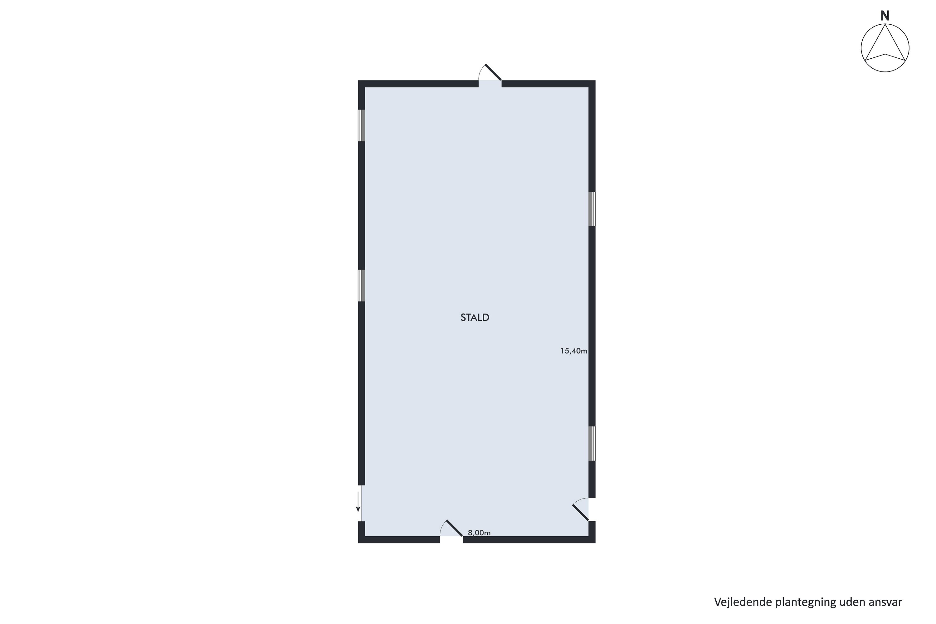 Plantegninger billede af Byrstedhedevej 7, Byrsted, 9240 Nibe
