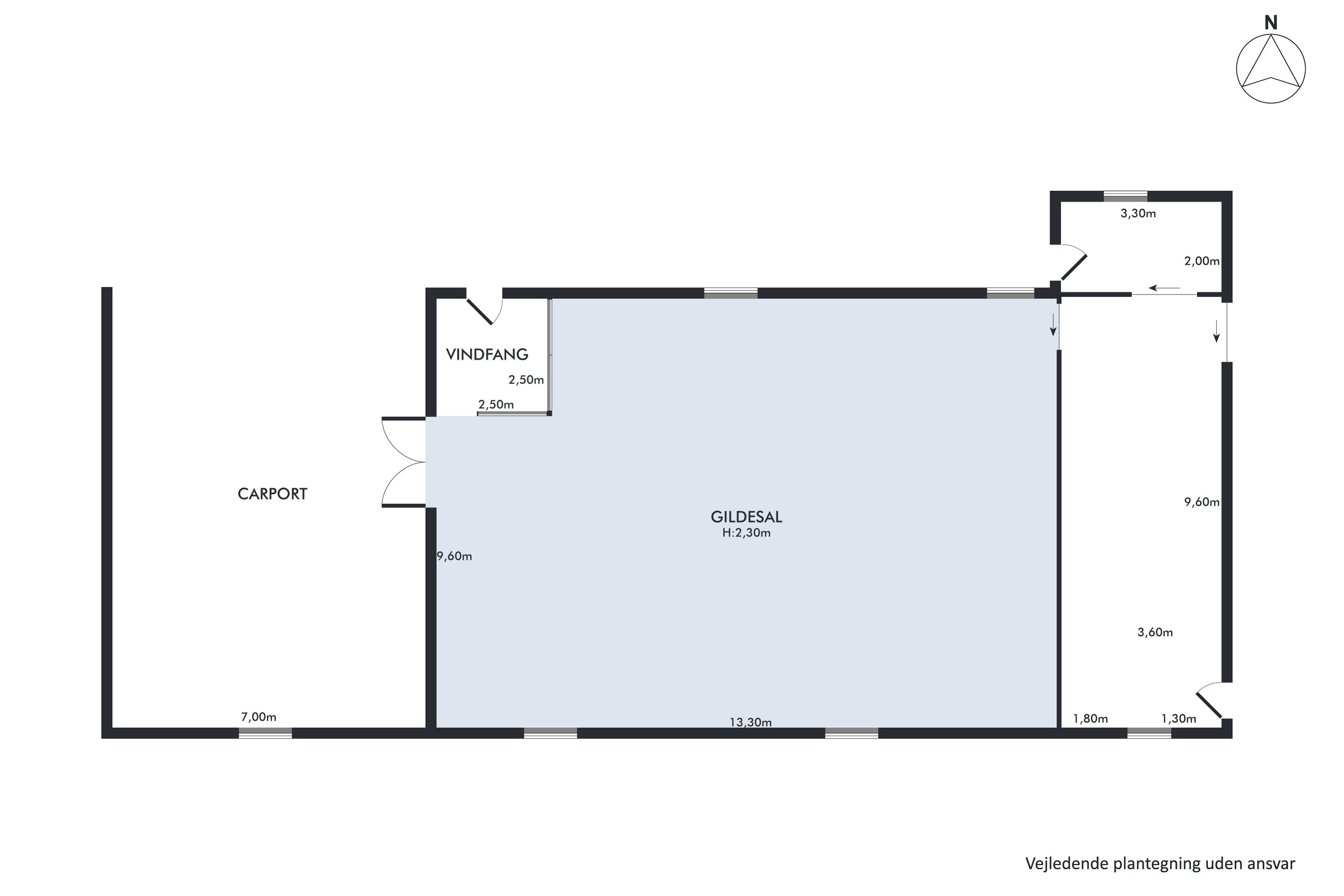 Plantegninger billede af Byrstedhedevej 7, Byrsted, 9240 Nibe