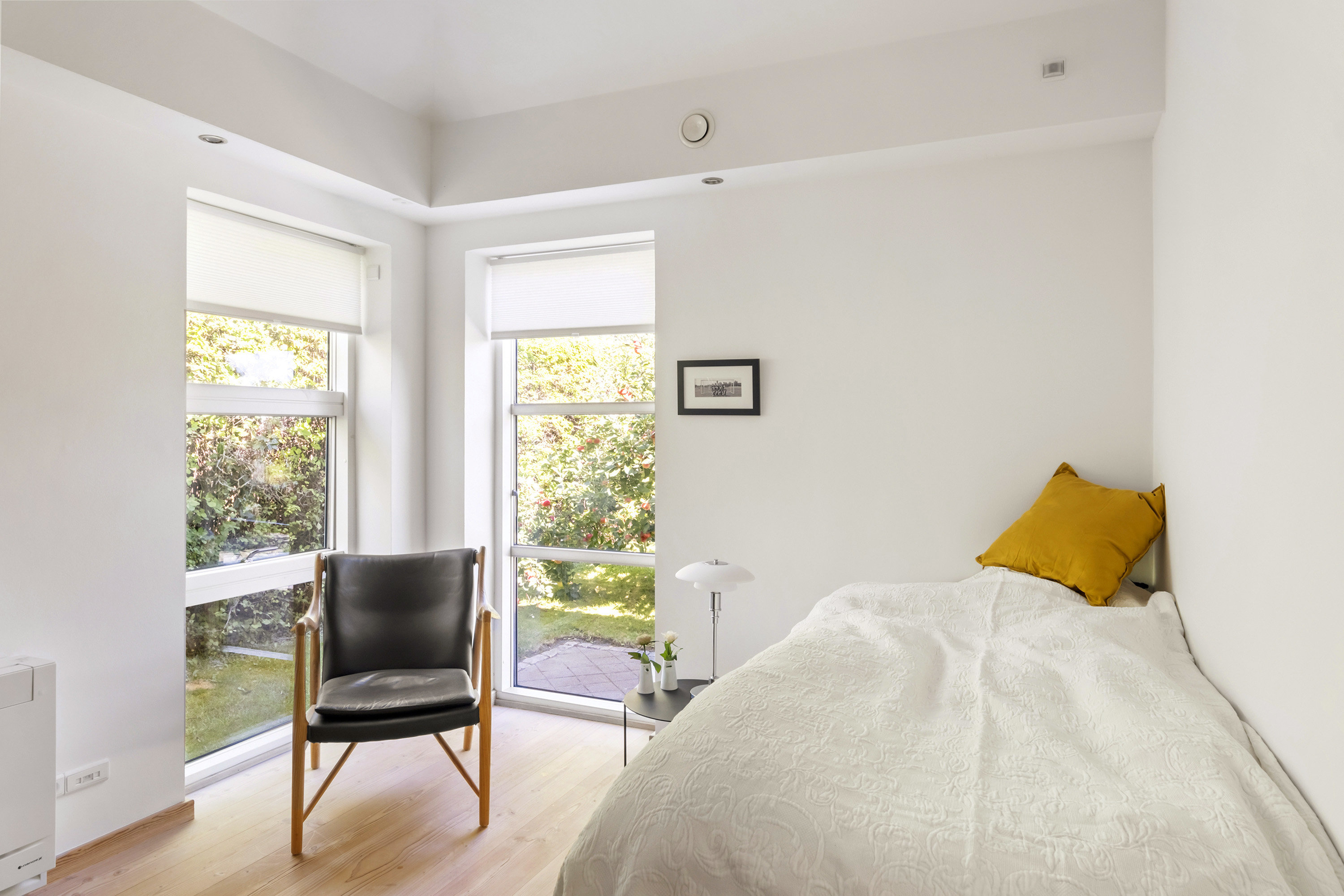 Fremhævet soveværelse billede i fuldskærmstilstand. Billede af Fruerhøj 9, 2970 Hørsholm