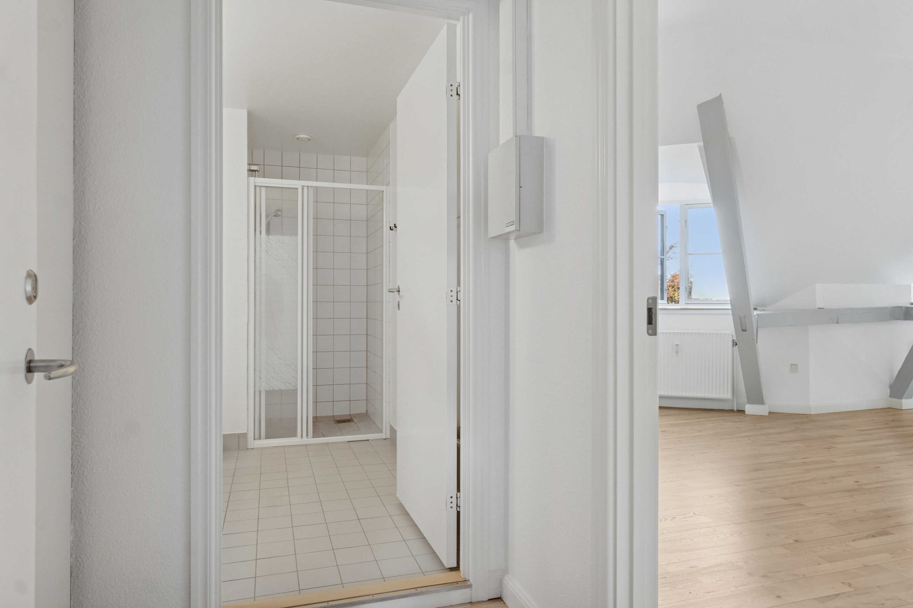 Fremhævet gang billede i fuldskærmstilstand. Billede af Klosterhaven 1, 2. 3., Centrum, 4200 Slagelse