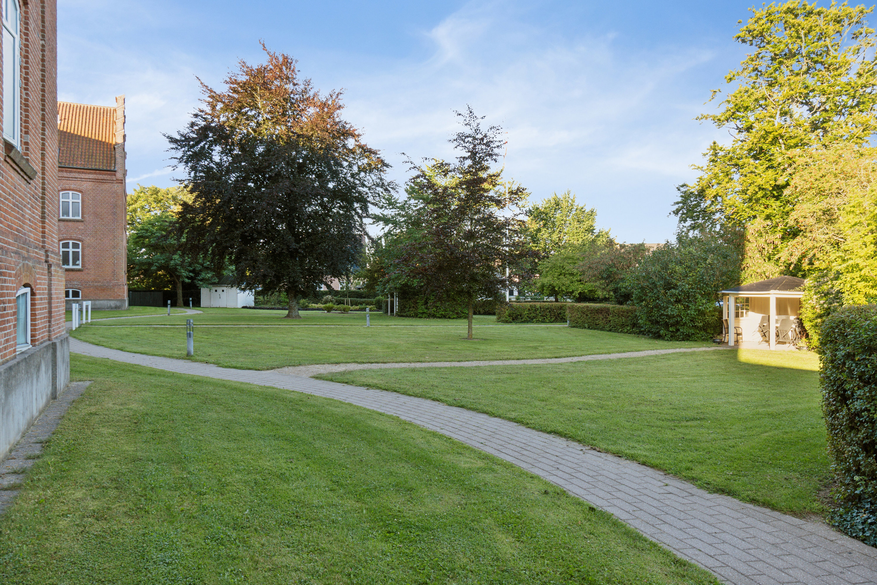 Fremhævet udendørs billede i fuldskærmstilstand. Billede af Klosterhaven 1, 2. 3., Centrum, 4200 Slagelse