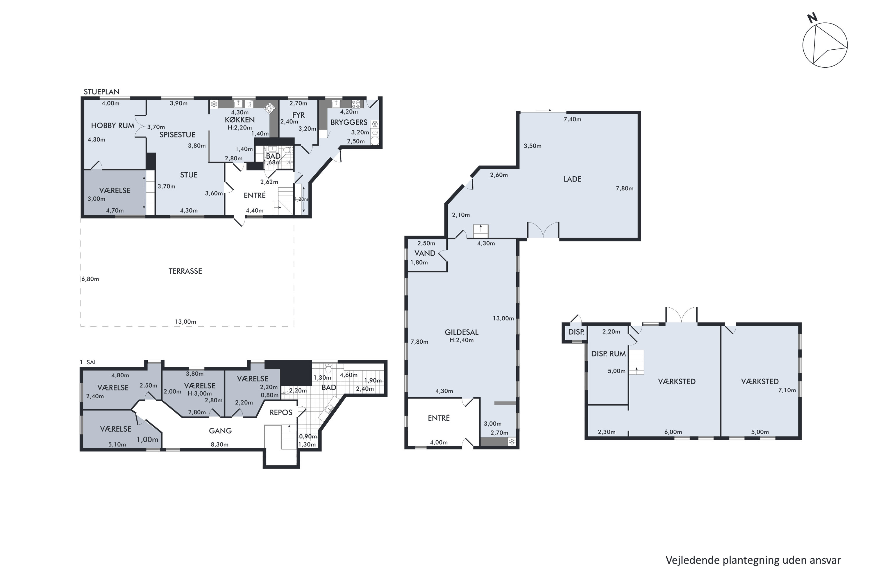 Plantegninger billede af Ellidshøj Banevej 27, 9230 Svenstrup J