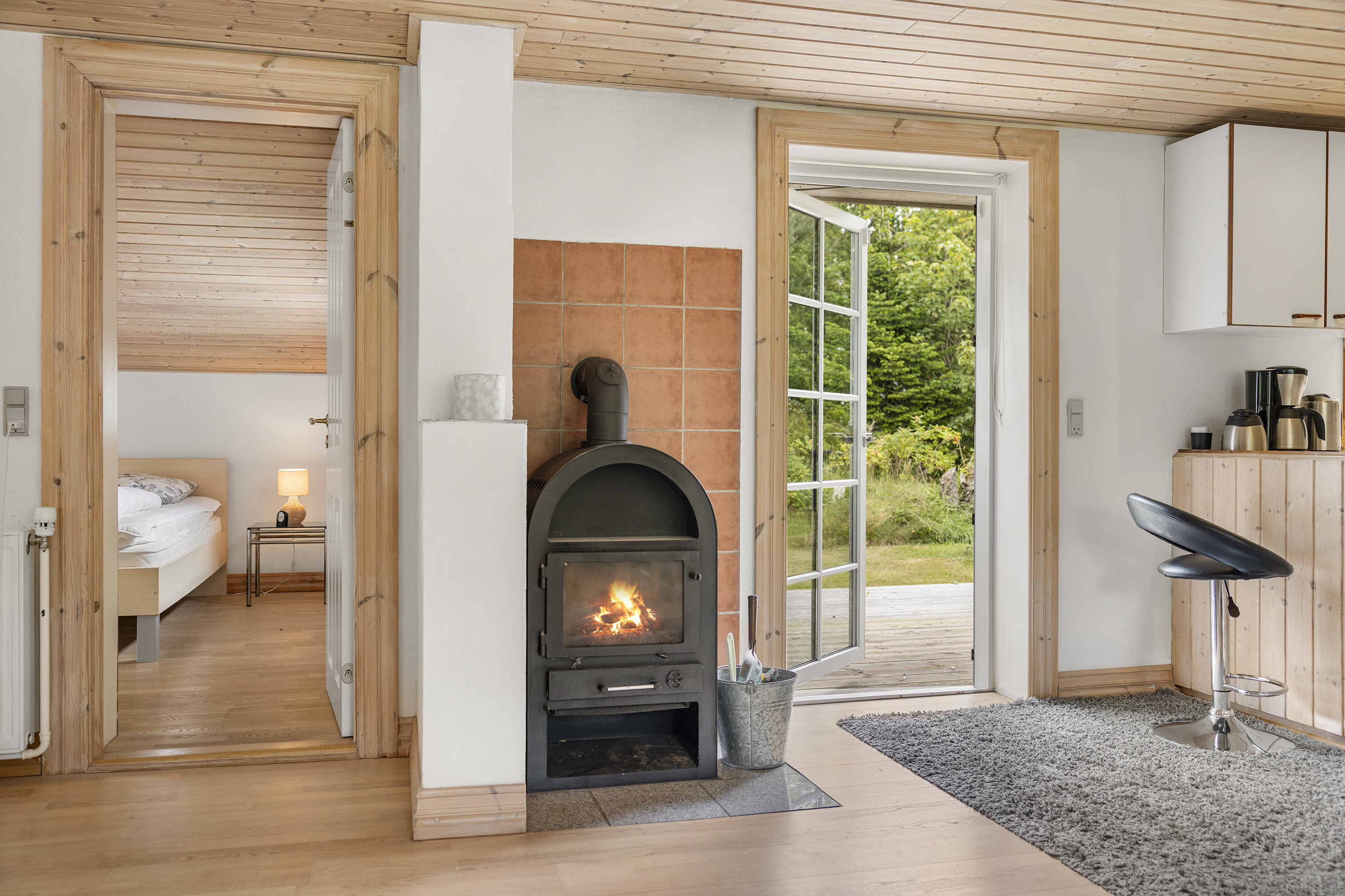 Fremhævet stue billede i fuldskærmstilstand. Billede af Fredvej 10, Lyngså, 9300 Sæby