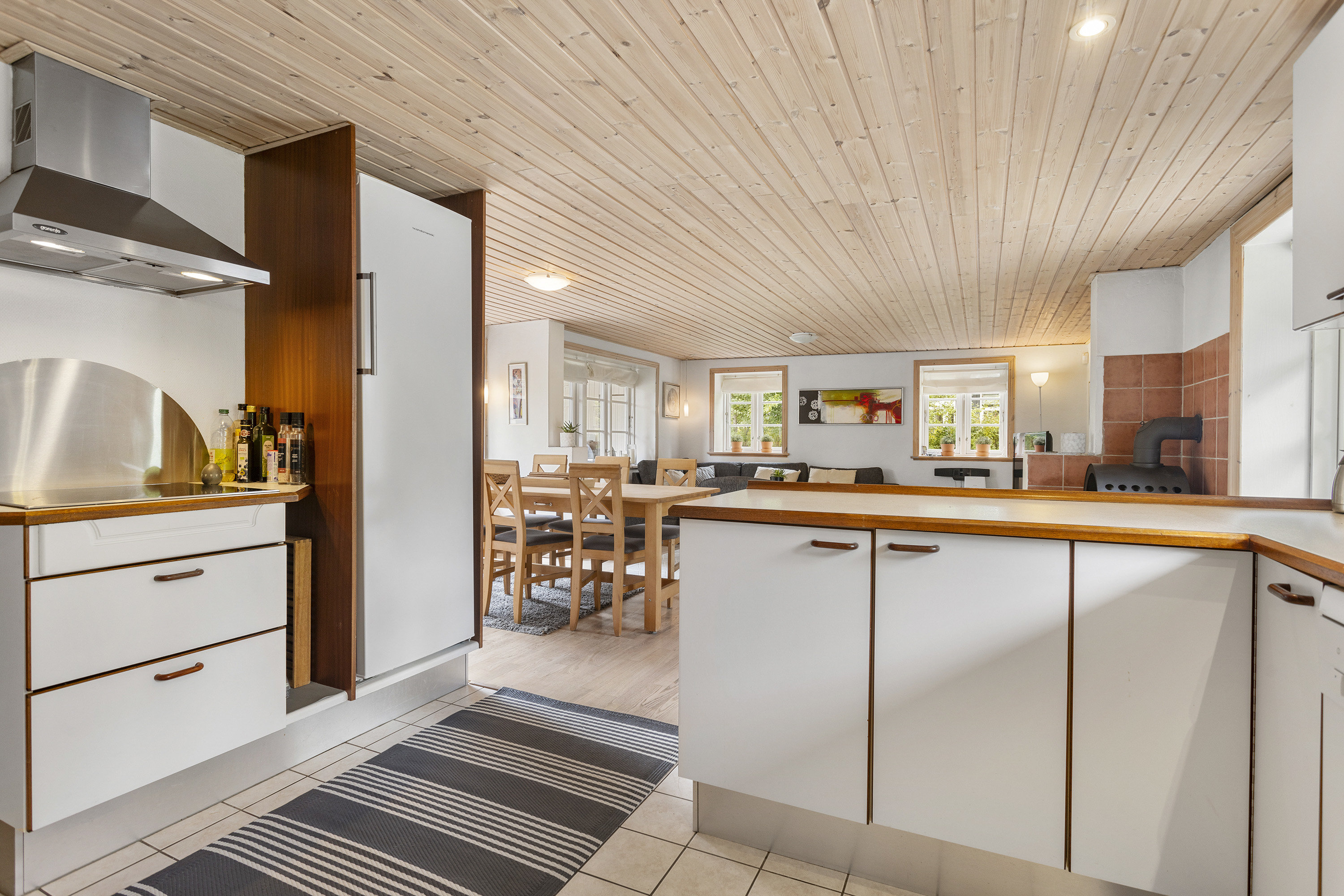 Fremhævet køkken billede i fuldskærmstilstand. Billede af Fredvej 10, Lyngså, 9300 Sæby