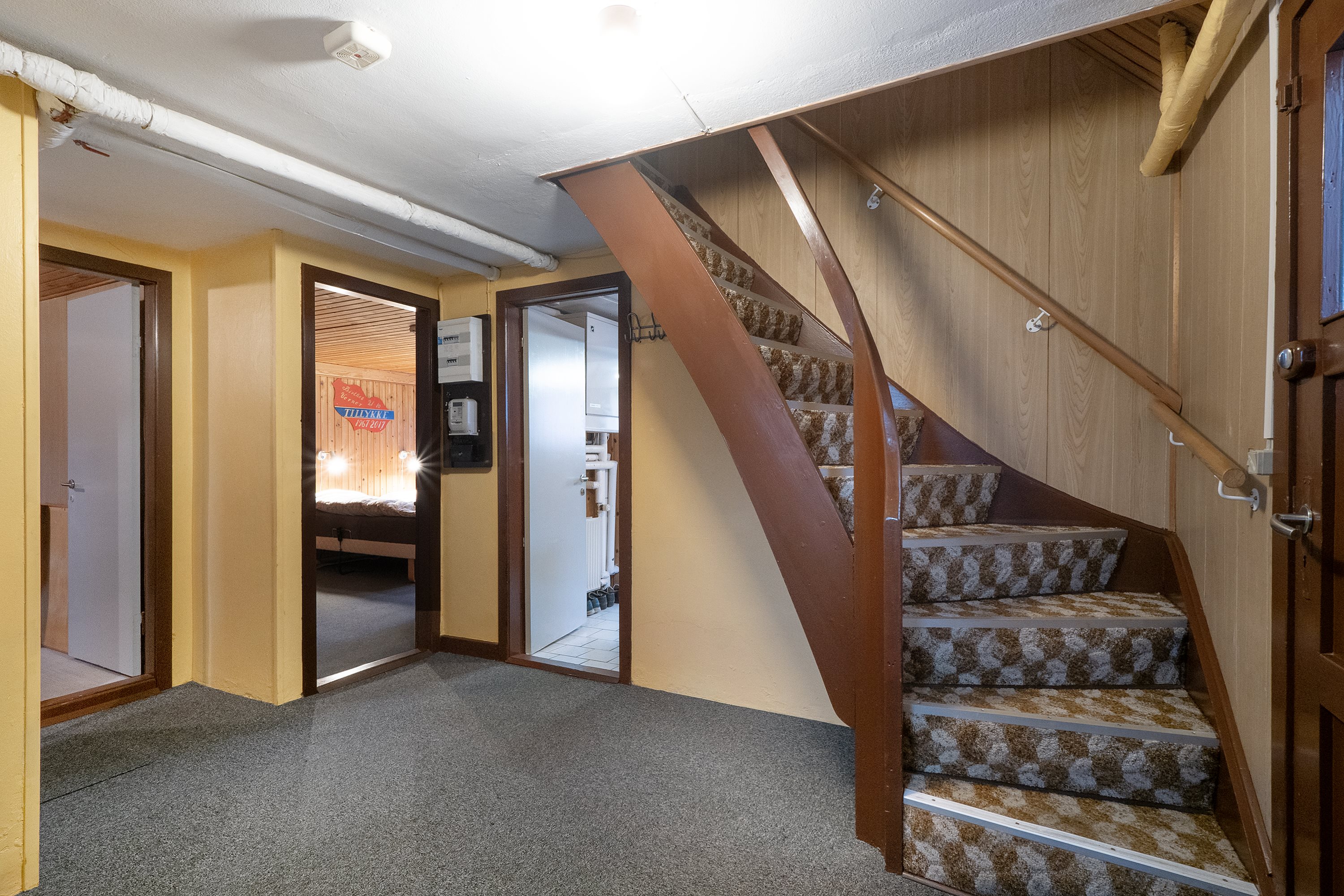 Fremhævet gang billede i fuldskærmstilstand. Billede af Vestervang 21, 7800 Skive