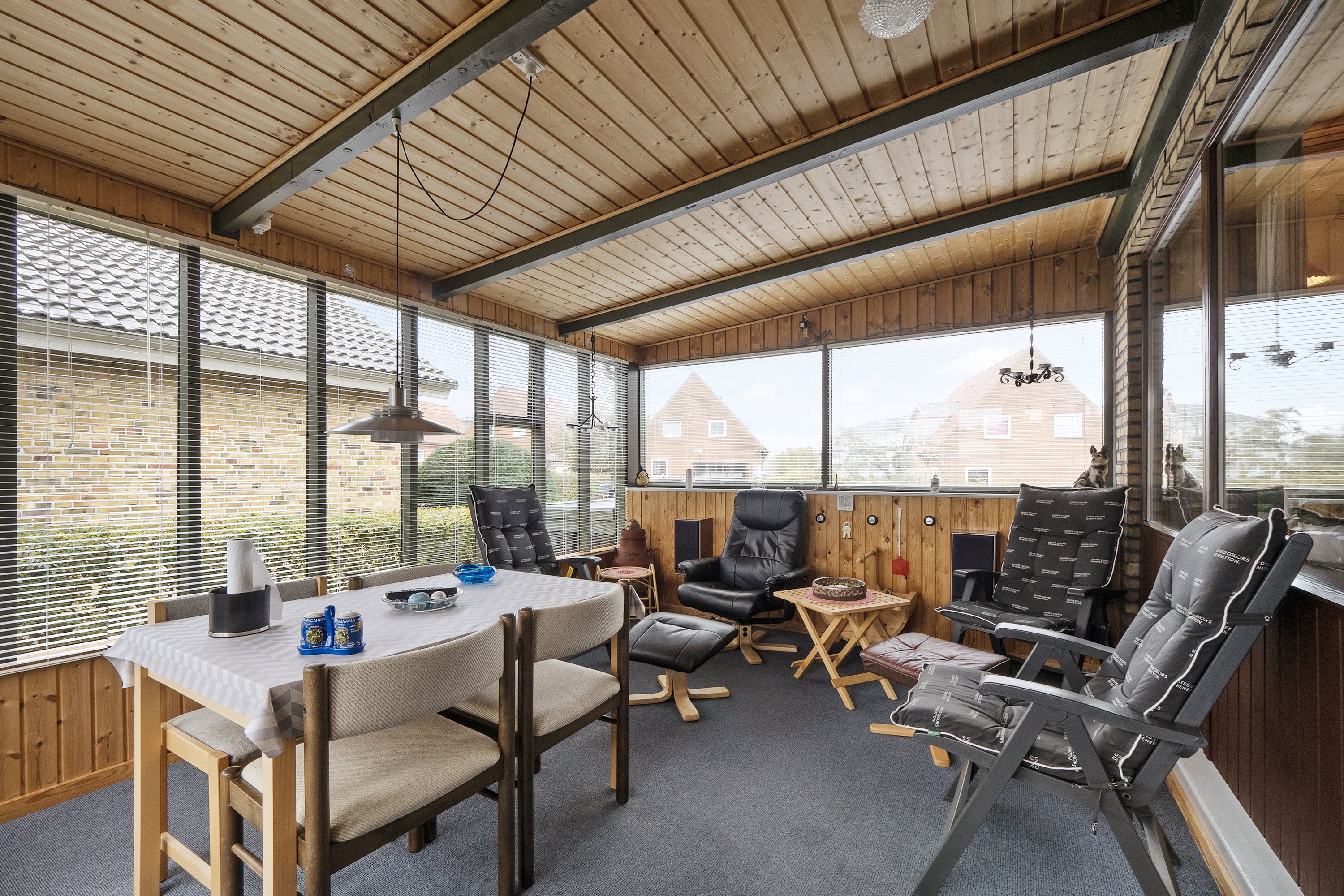 Fremhævet udestue billede i fuldskærmstilstand. Billede af Vestervang 21, 7800 Skive