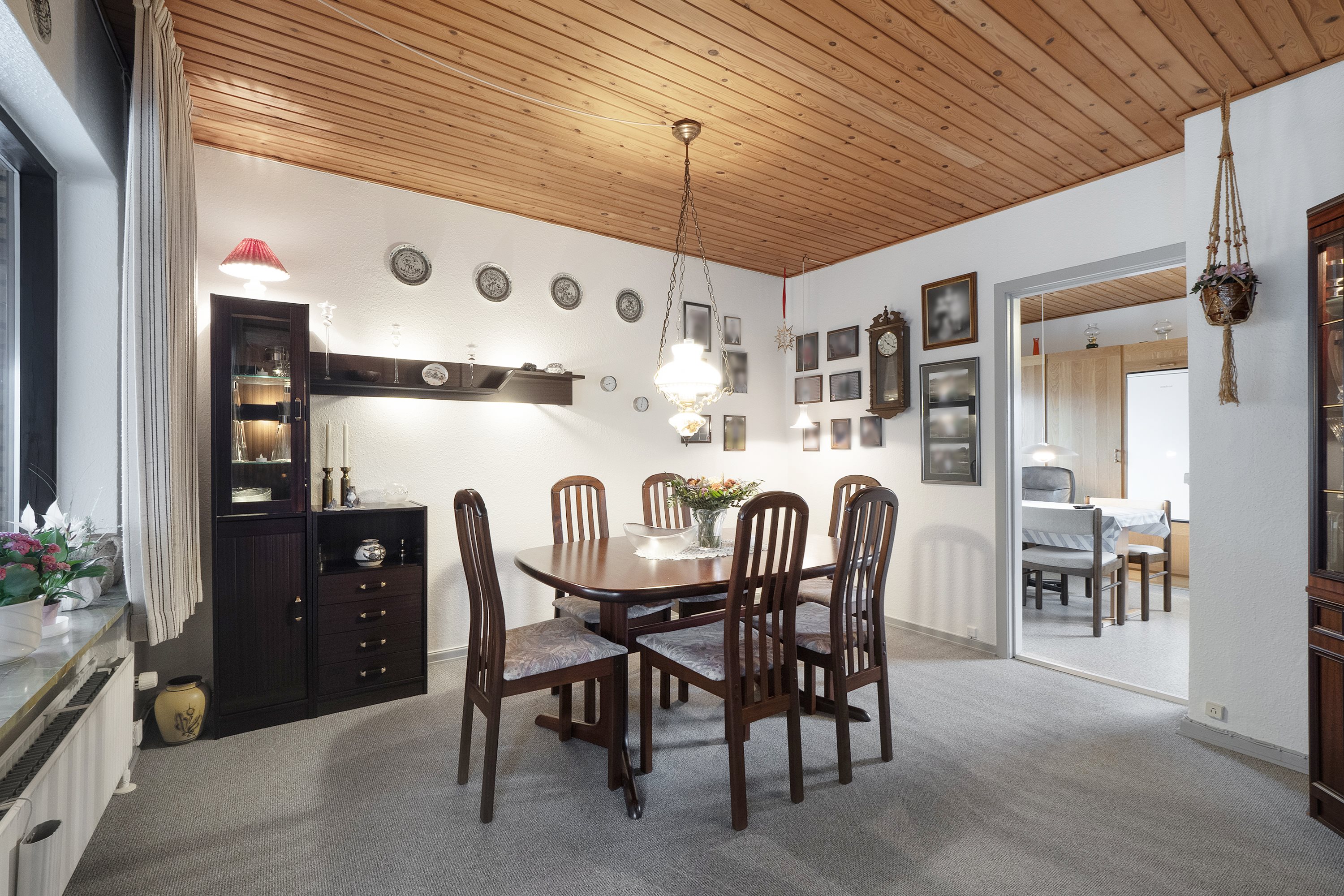 Fremhævet spisestue billede i fuldskærmstilstand. Billede af Vestervang 21, 7800 Skive