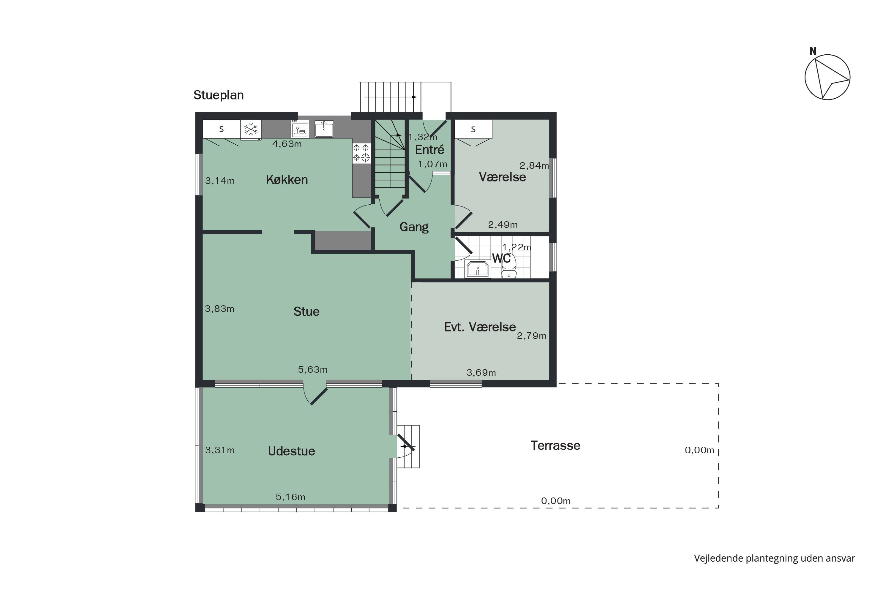 Plantegninger billede af Vestervang 21, 7800 Skive