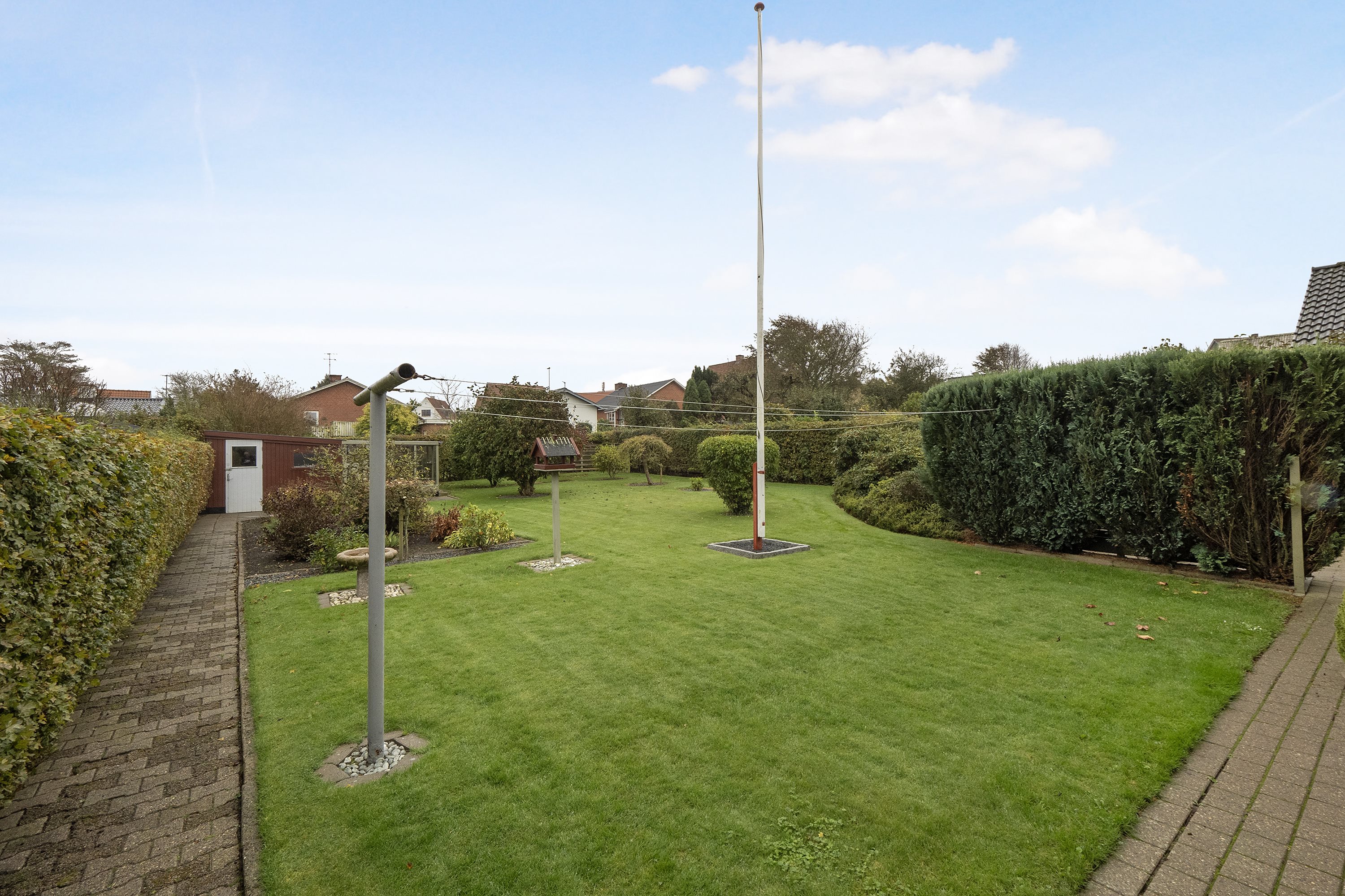 Fremhævet have billede i fuldskærmstilstand. Billede af Vestervang 21, 7800 Skive