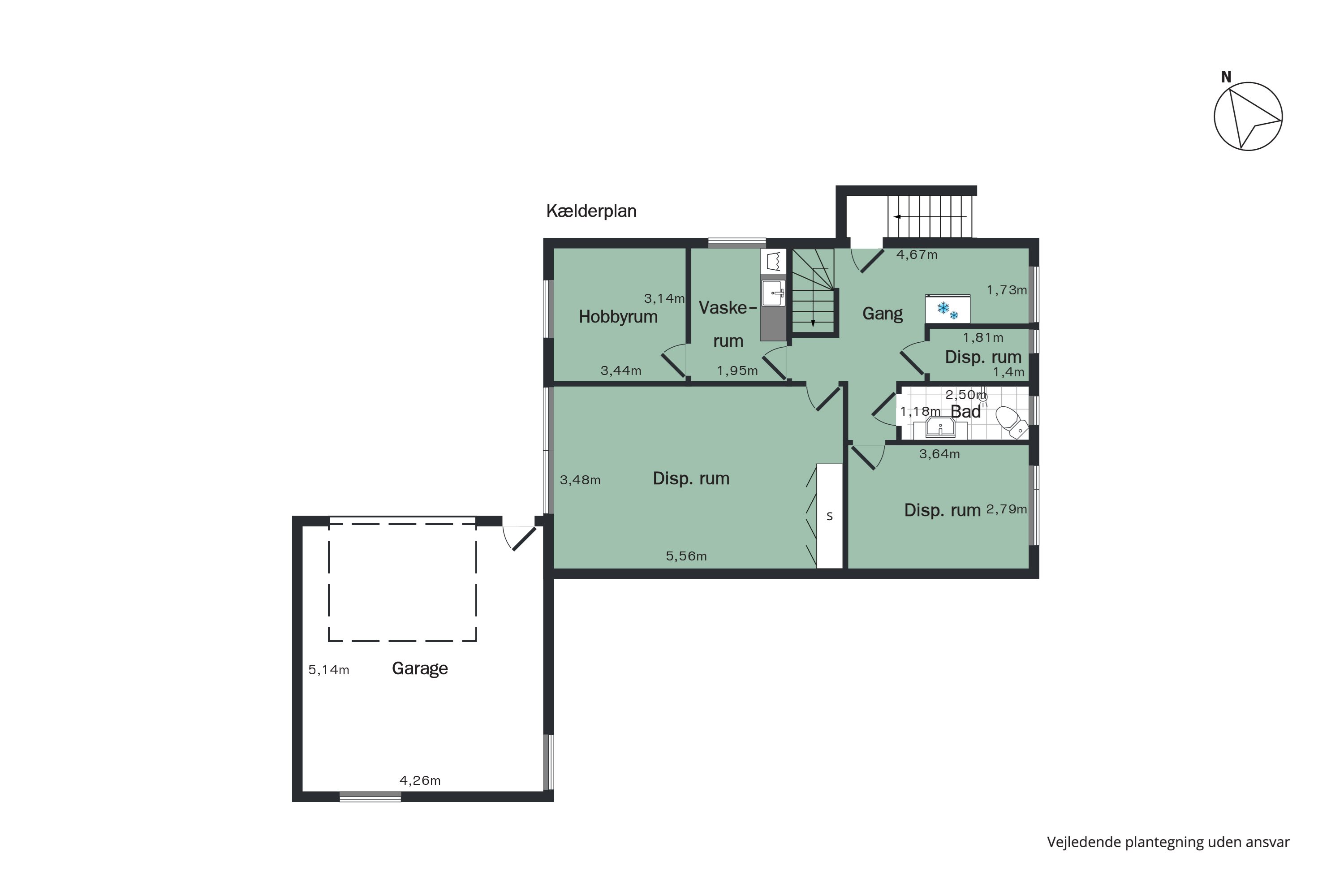 Plantegninger billede af Vestervang 21, 7800 Skive