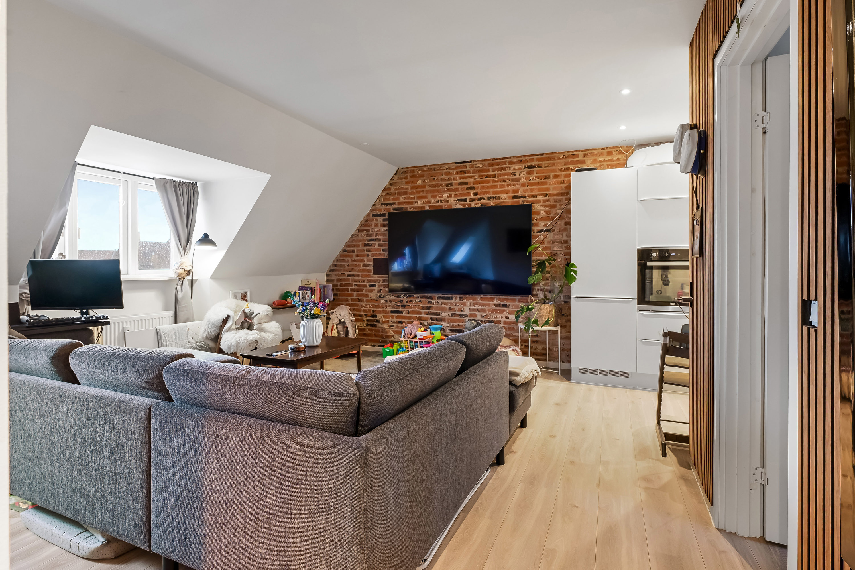 Fremhævet stue billede i fuldskærmstilstand. Billede af Skjoldsgade 92, 3. th., 6700 Esbjerg