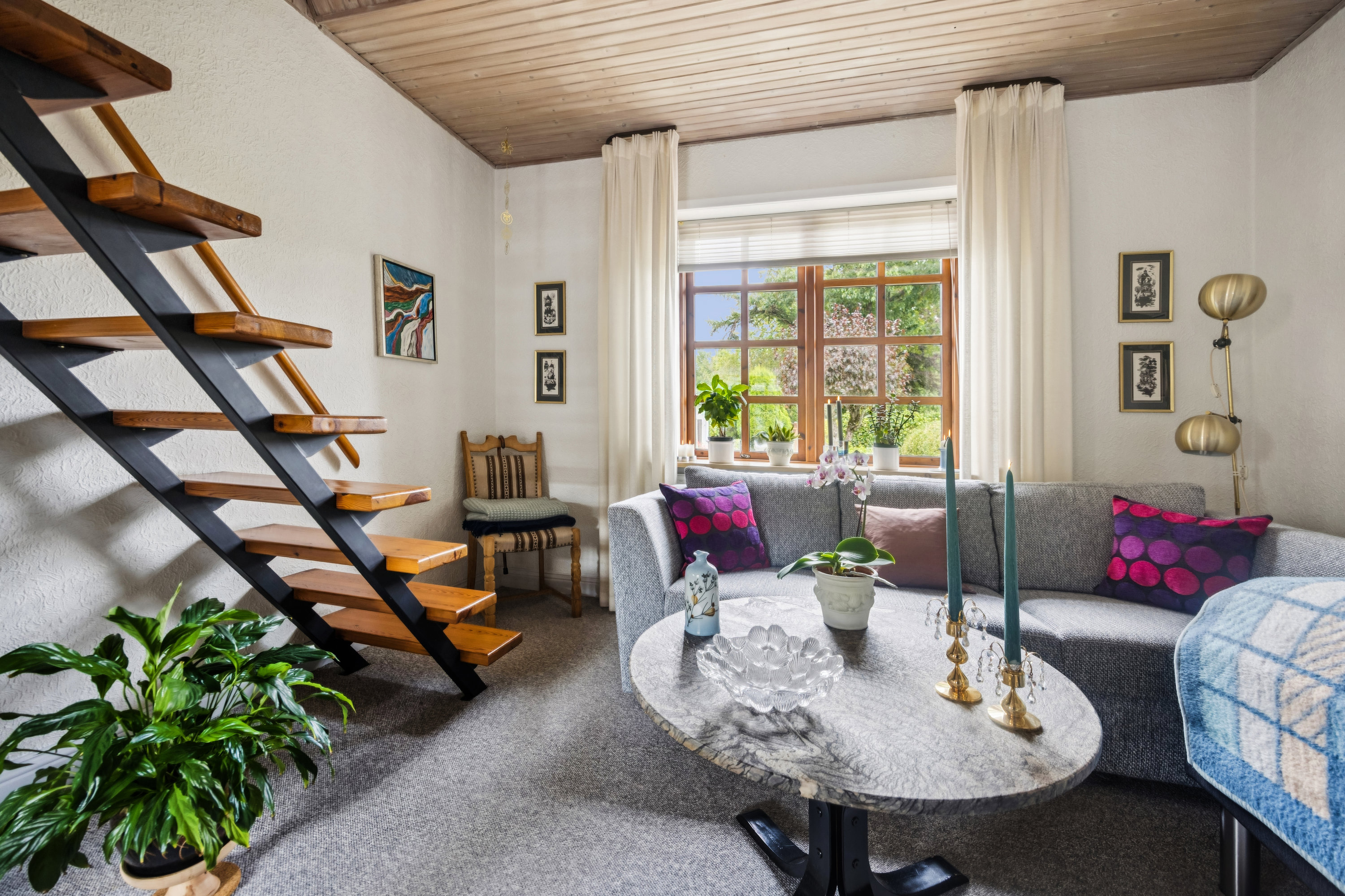 Fremhævet stue billede i fuldskærmstilstand. Billede af Thistedvej 20, Halvrimmen, 9460 Brovst