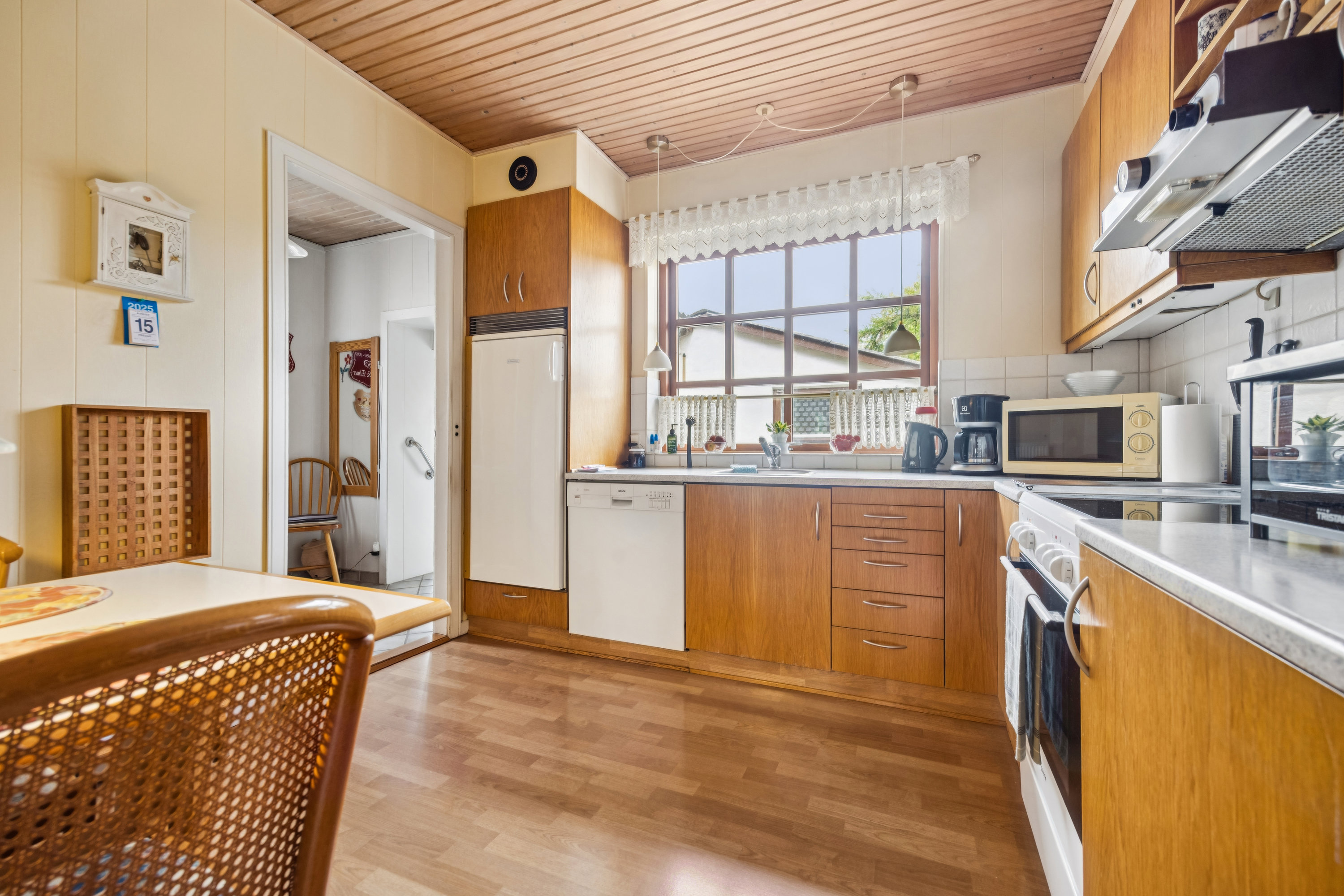 Fremhævet køkken billede i fuldskærmstilstand. Billede af Thistedvej 20, Halvrimmen, 9460 Brovst