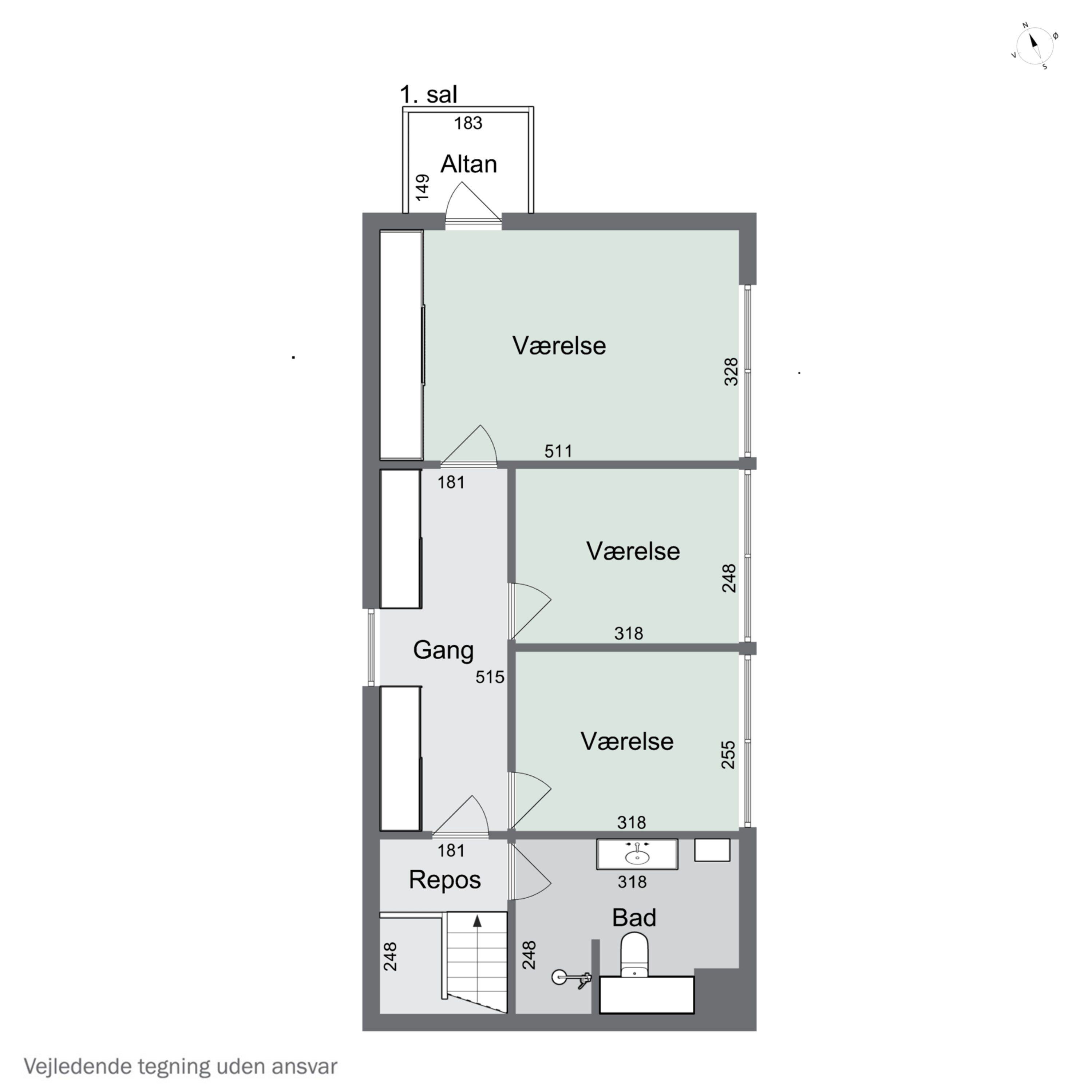 Plantegninger billede af Søskrænten 6, Slukefter, 5210 Odense NV