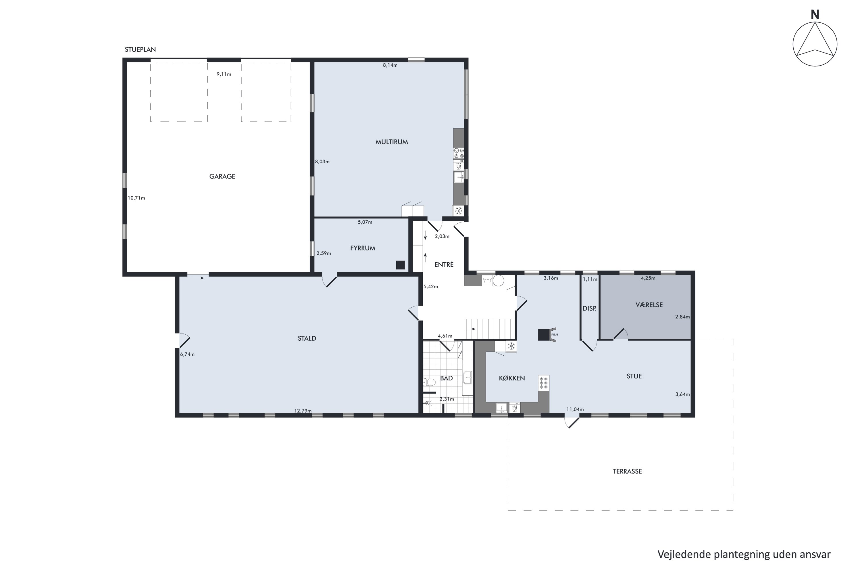 Plantegninger billede af Canadavej 12, Sindbjerg, 7970 Redsted M
